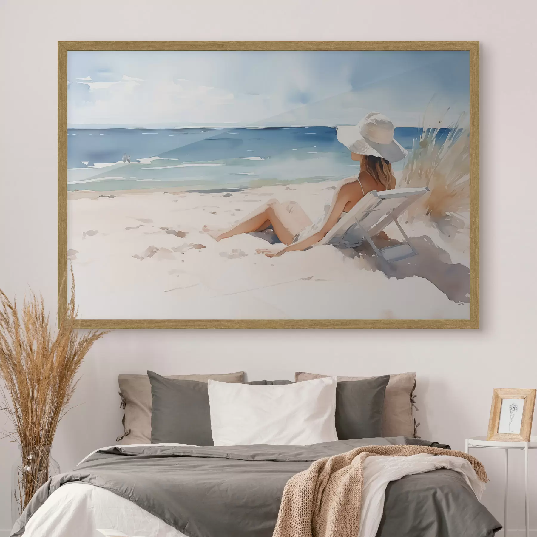 Papier peint Rivage et envol f40679