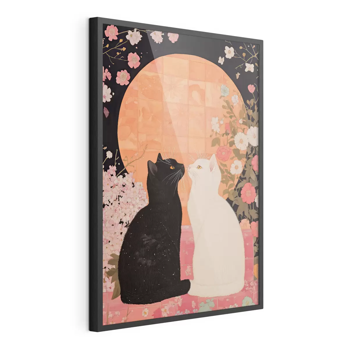 Poster Chat et grâce f40669