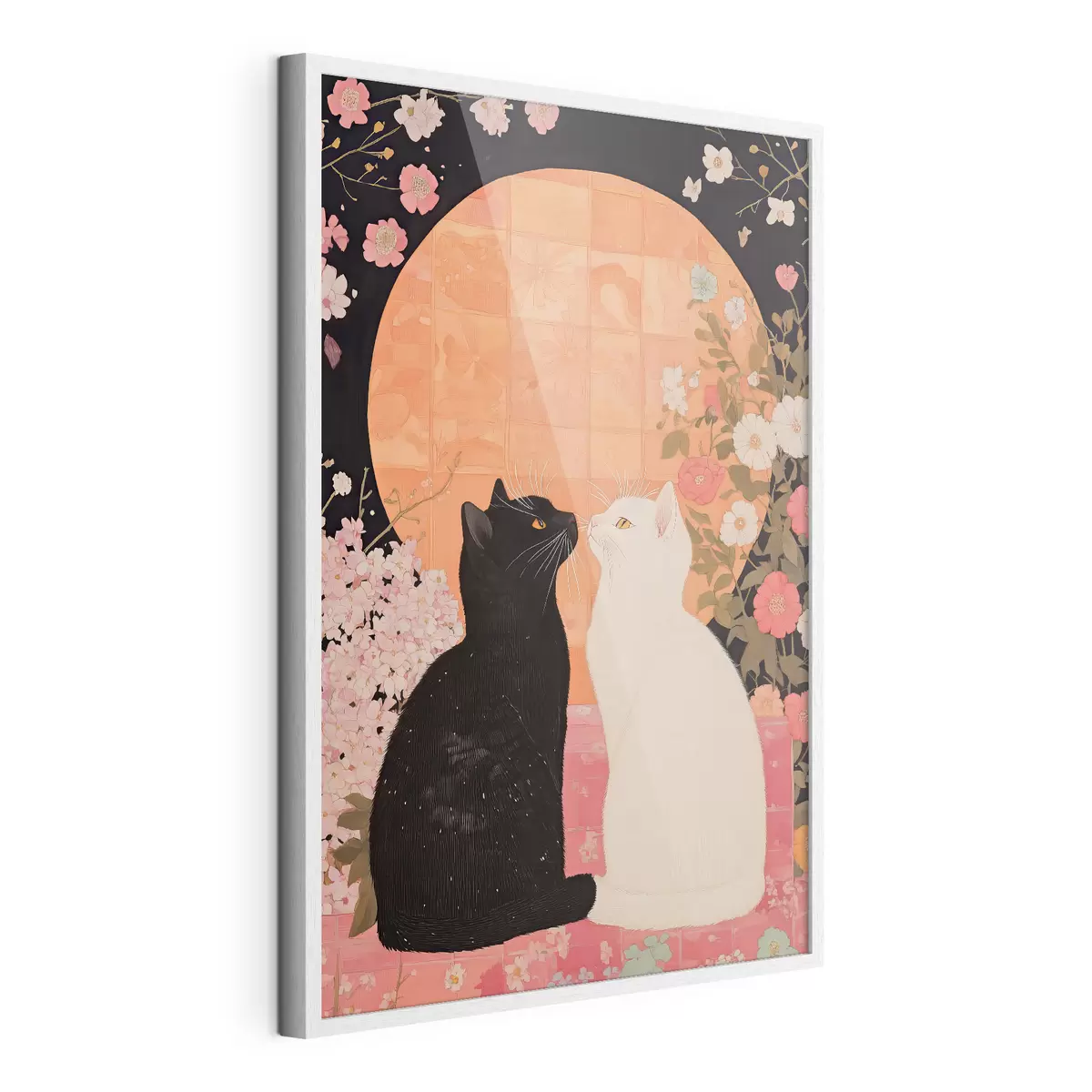 Poster Chat et grâce f40669