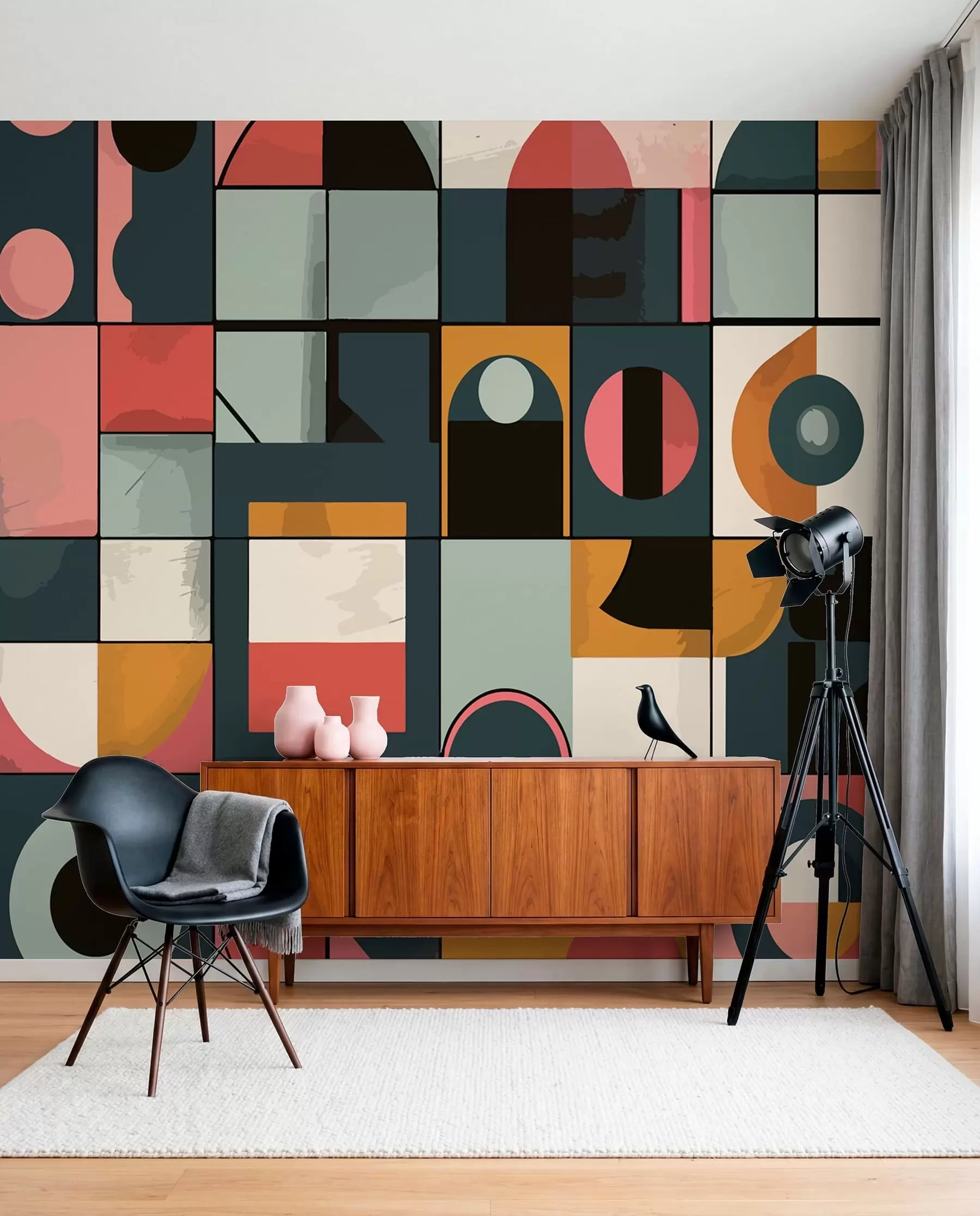 Papier peint Style Bahaus w01075