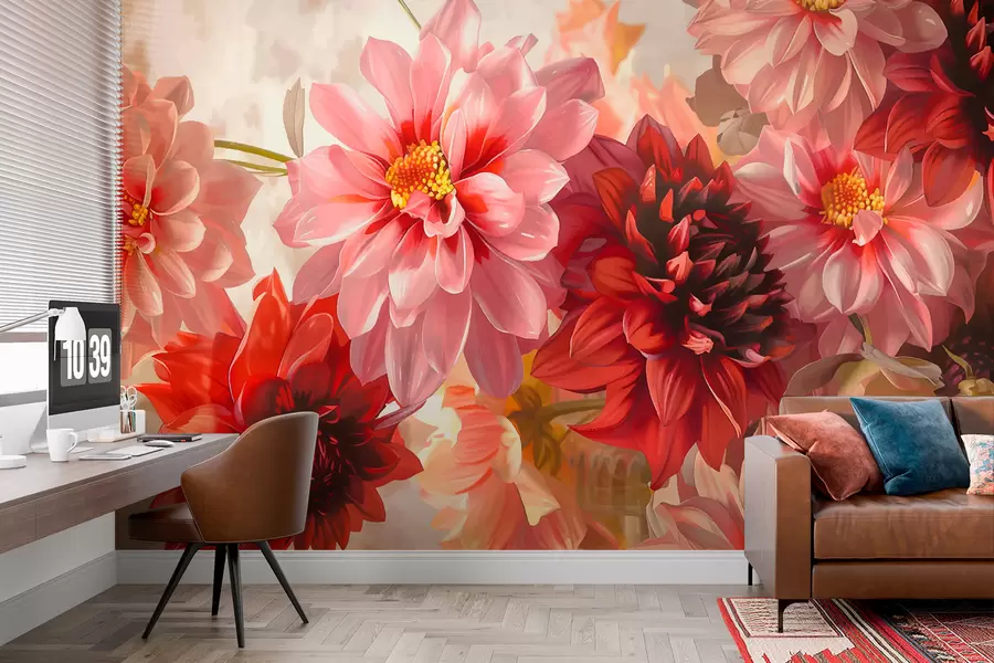 Papier peint Fleurs w01097