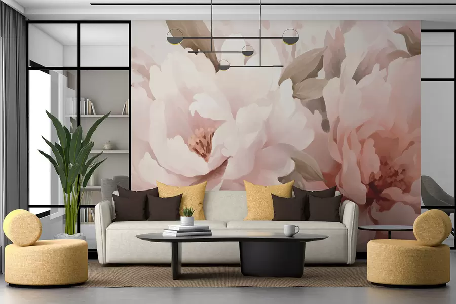 Papier peint Fleurs vintage w01111