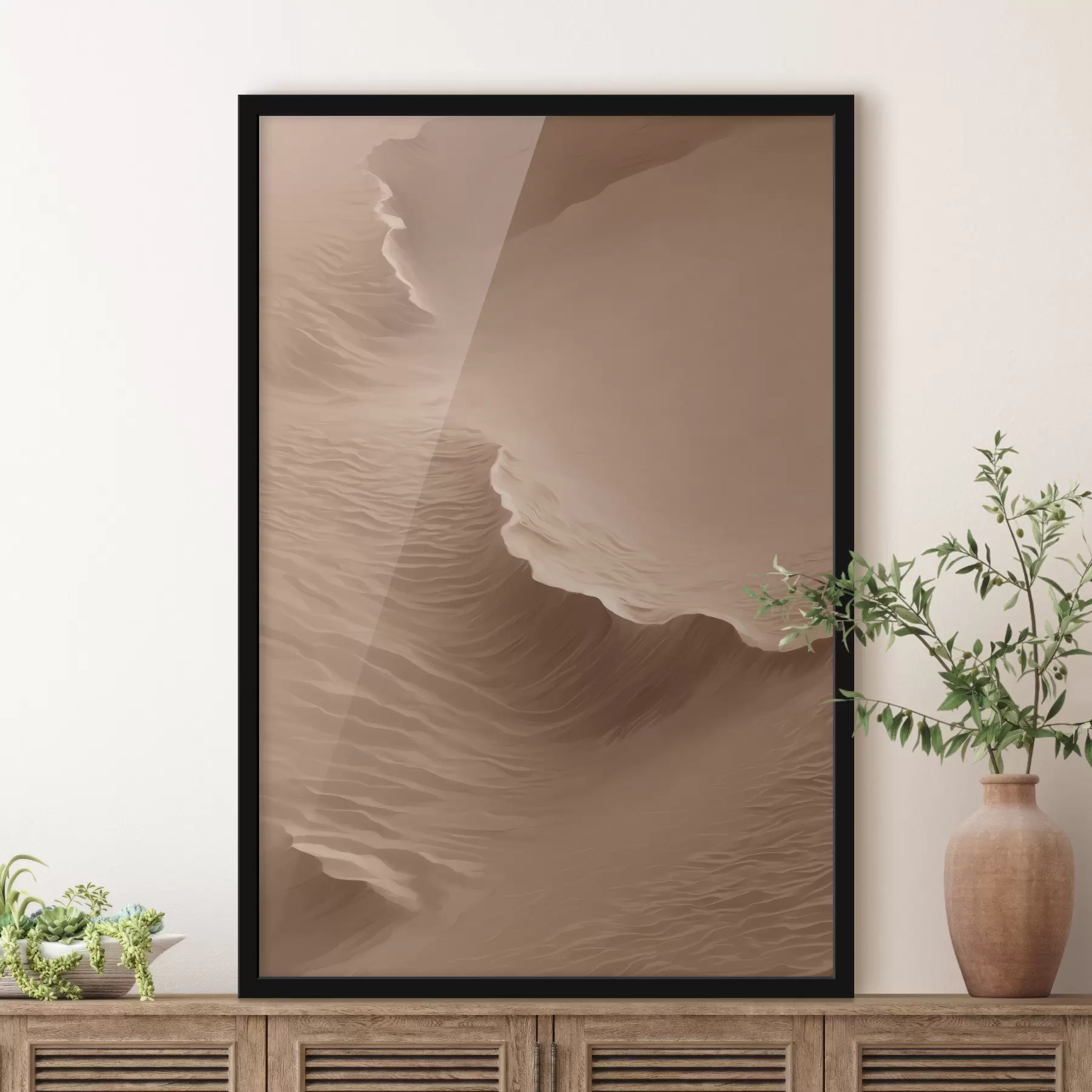 Papier peint Vague de sable f40628