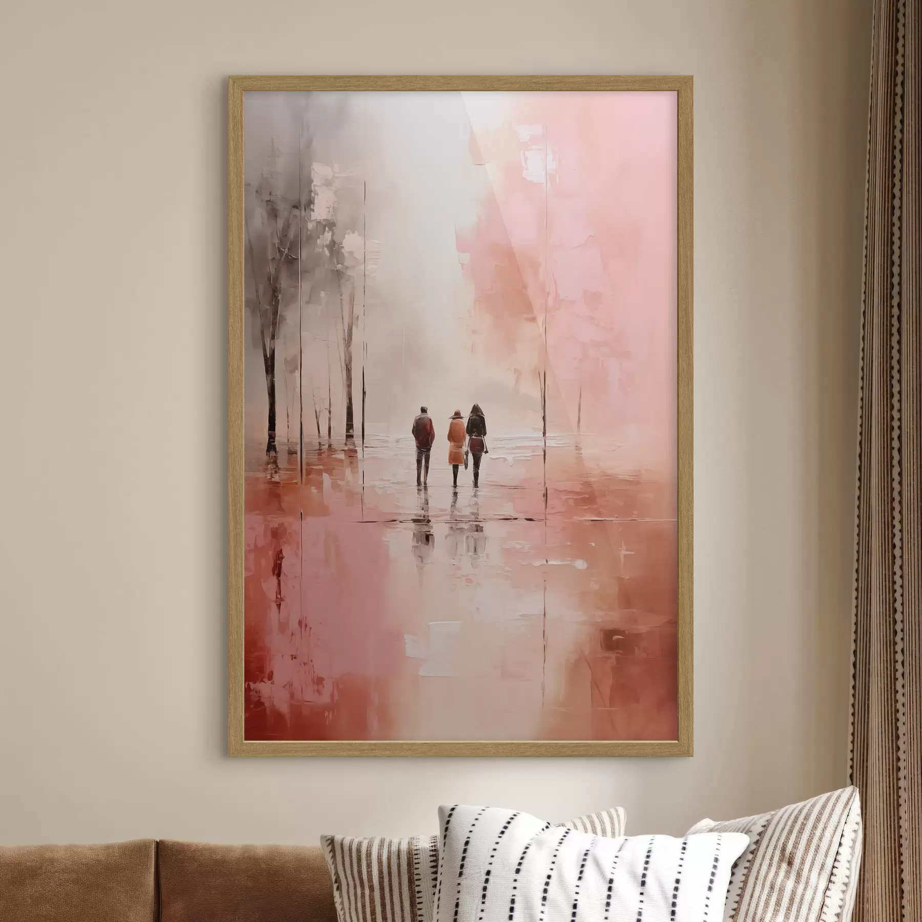 Papier peint Silhouette et rêverie f40802