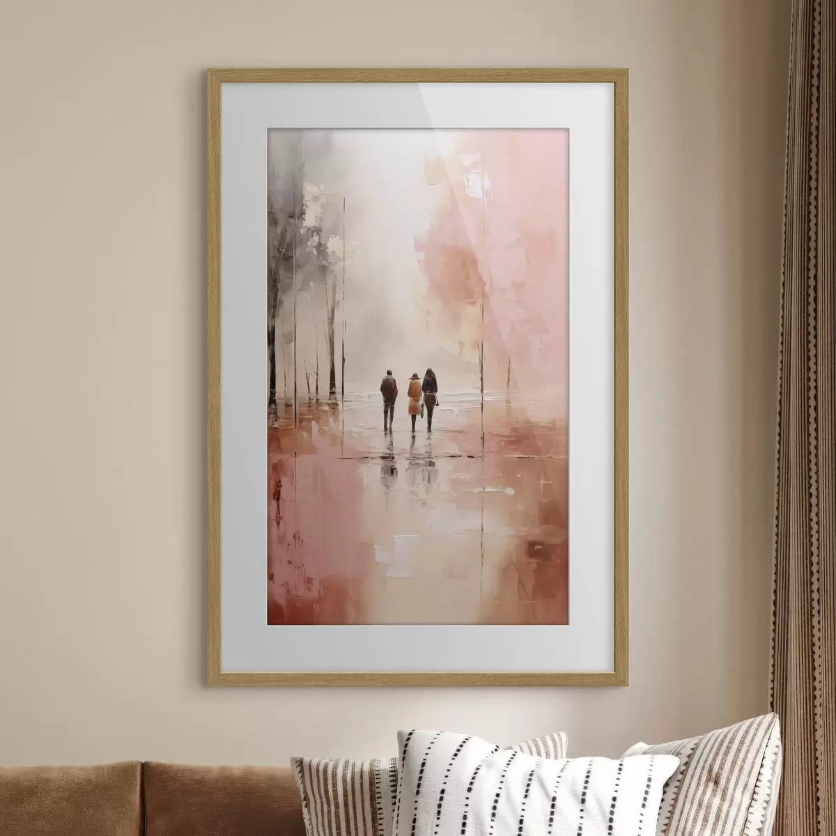 Poster Silhouette et rêverie f40802