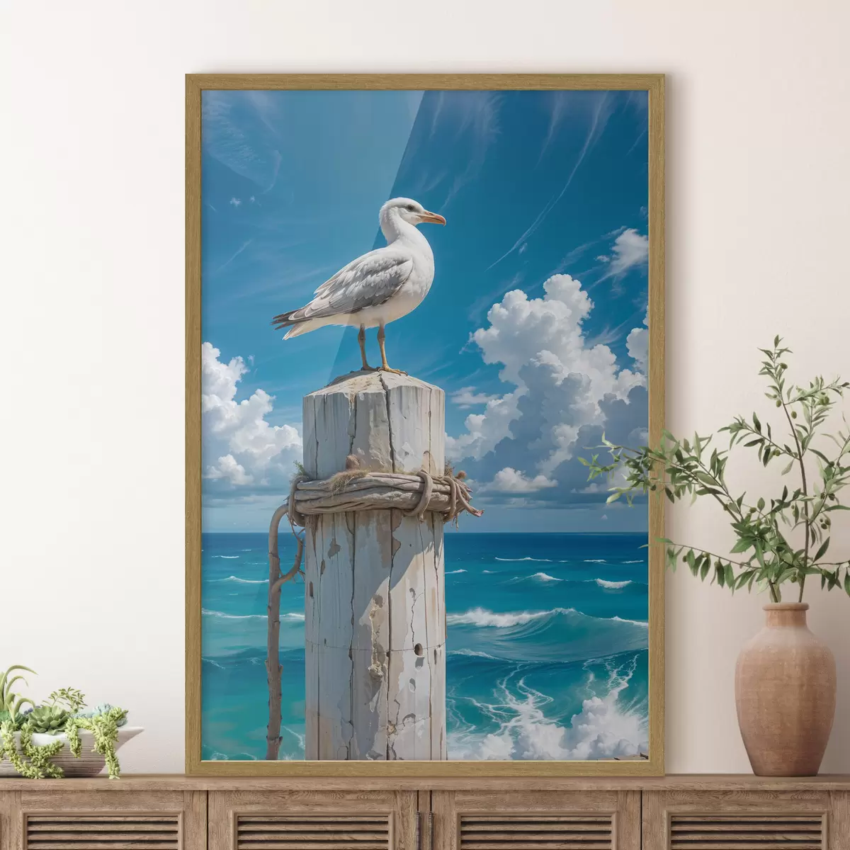 Poster Vagues et silence f40590