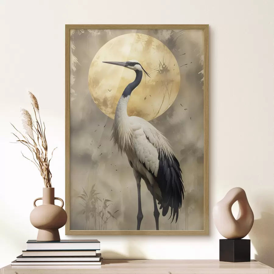 Papier peint Lune et tendresse f40591
