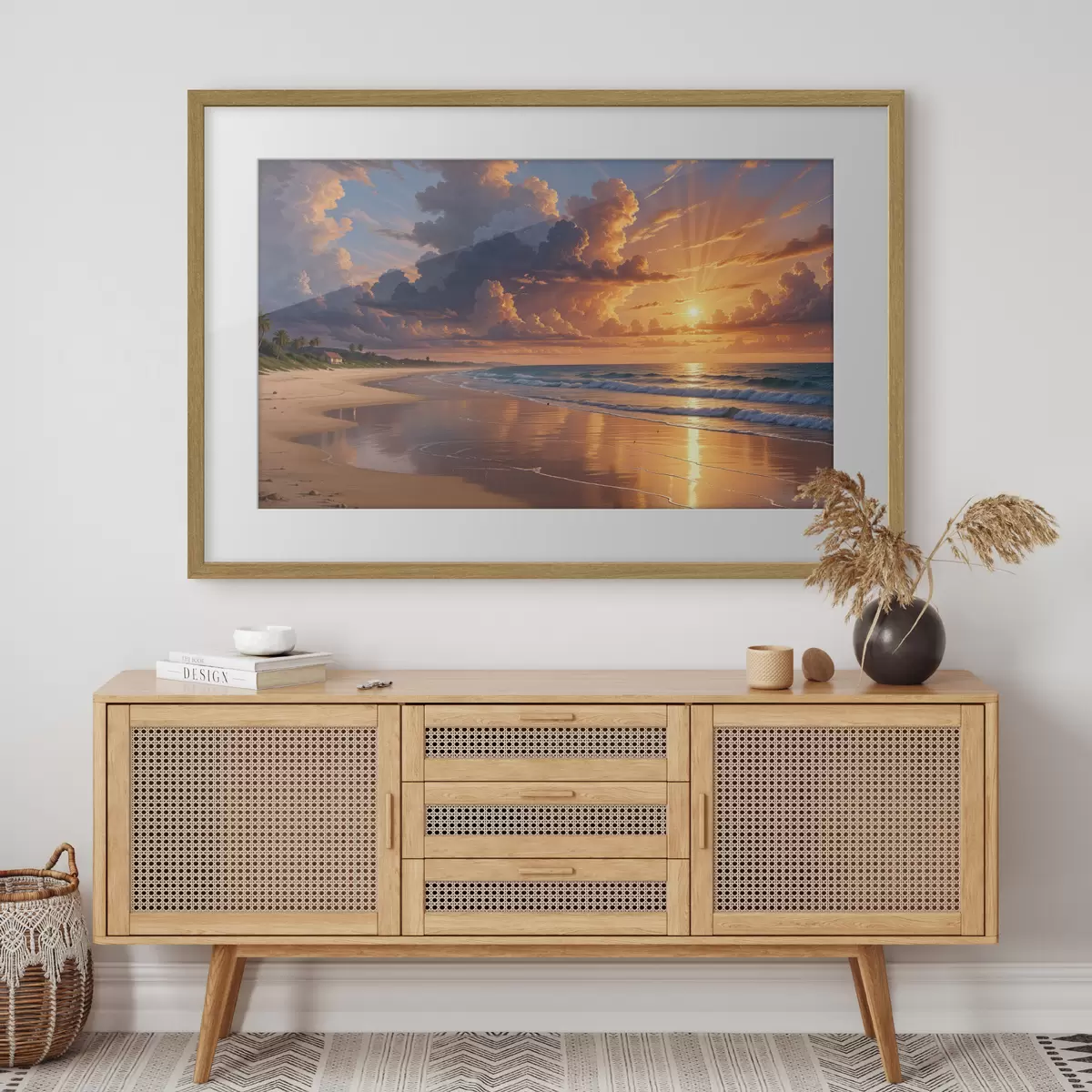 Poster Rivage et légèreté f40599