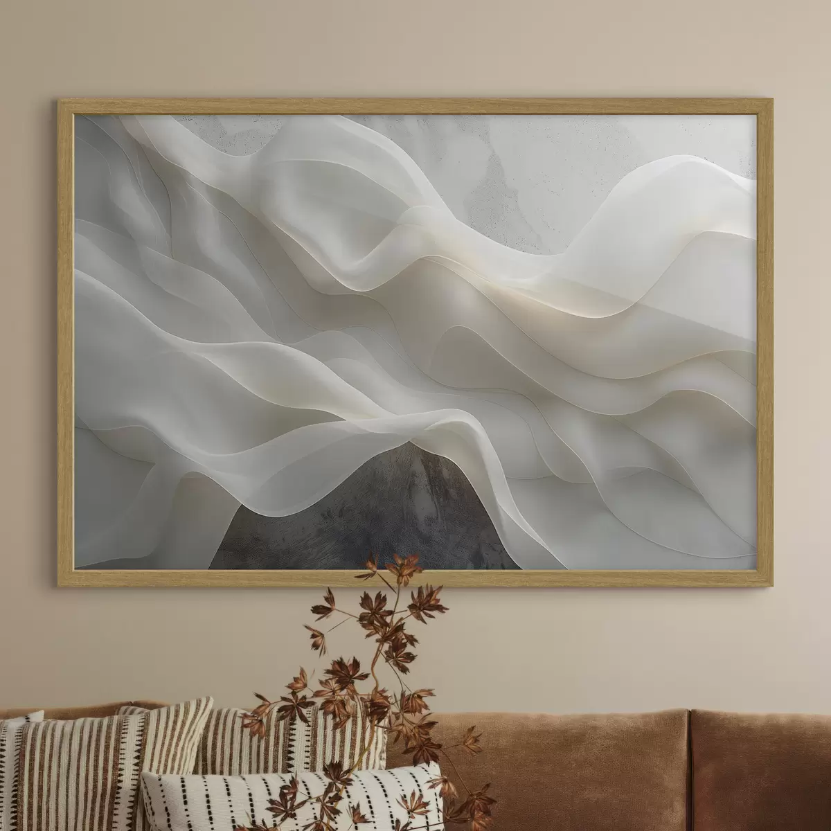 Poster Vagues abstraites f40744
