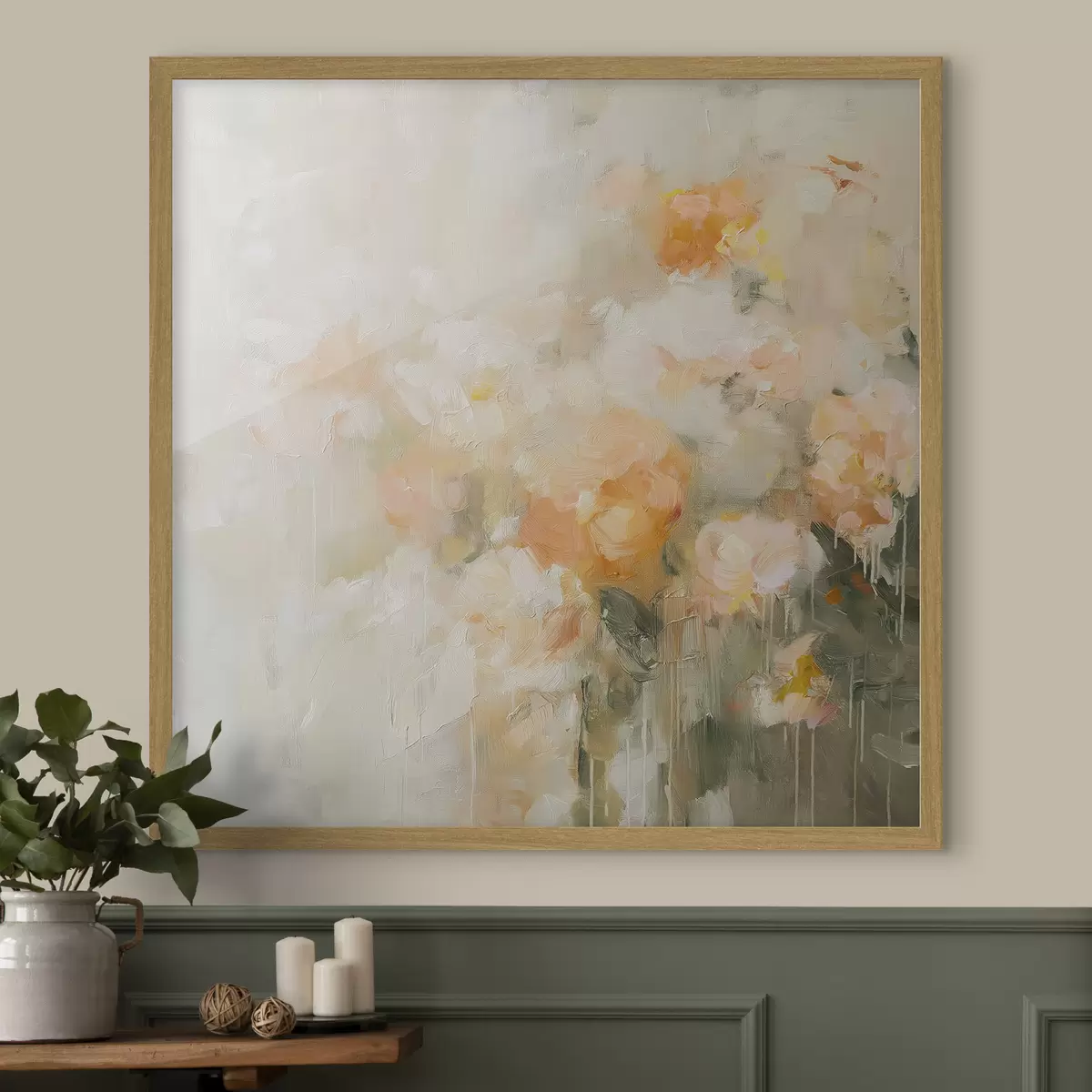 Poster Fleurs abstraites f40830