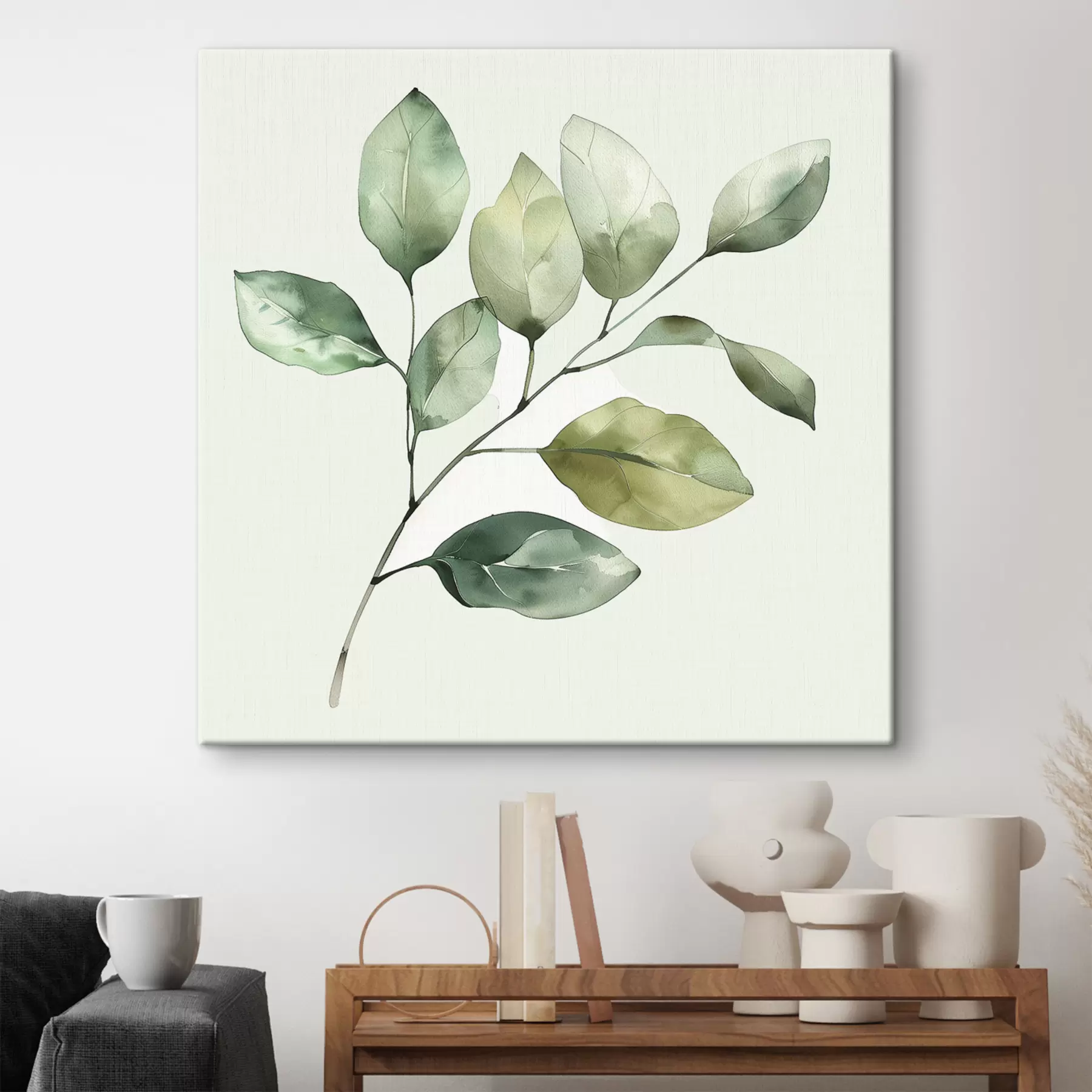 Tableau Brindille style aquarelle s40766