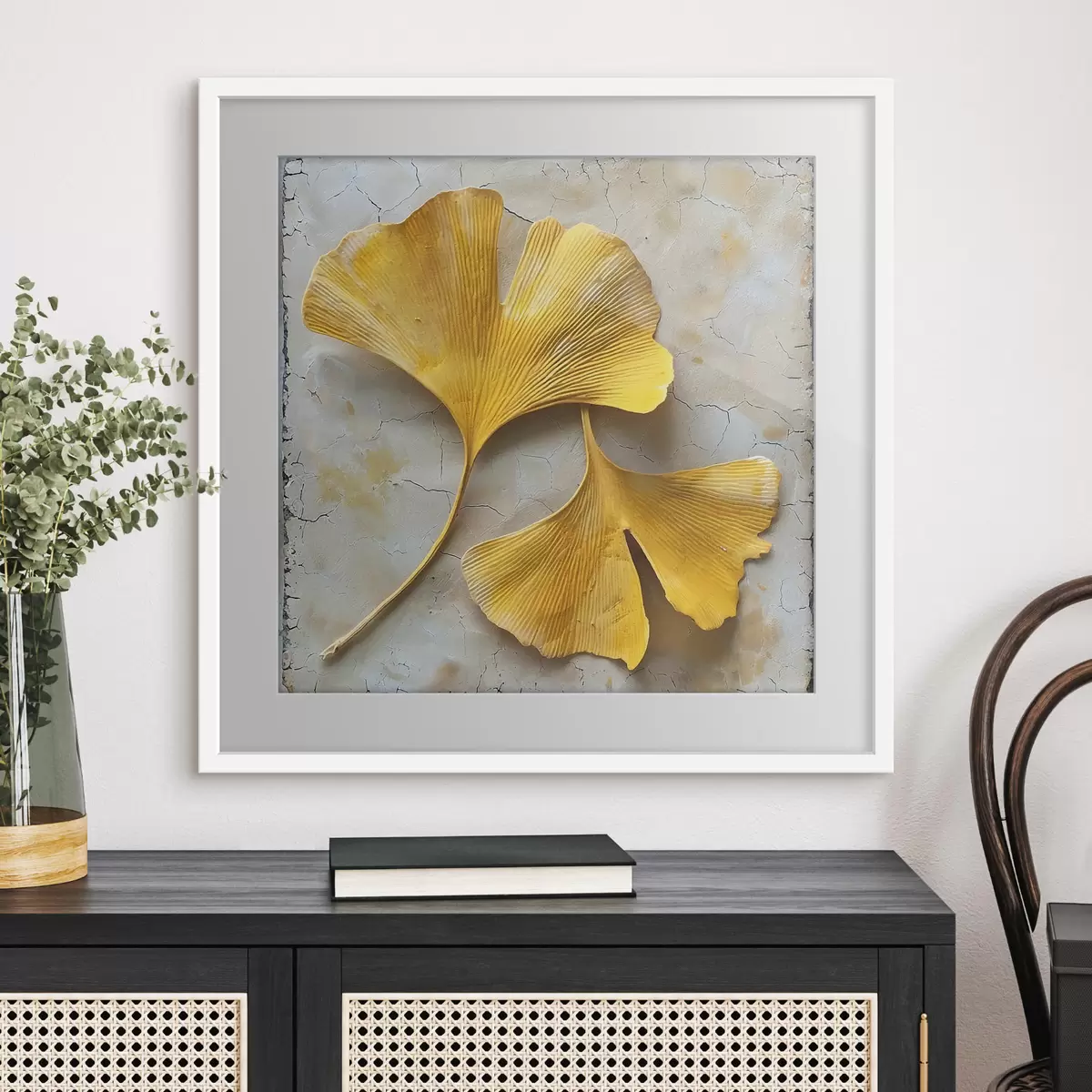 Poster Feuilles de ginkgo f40767