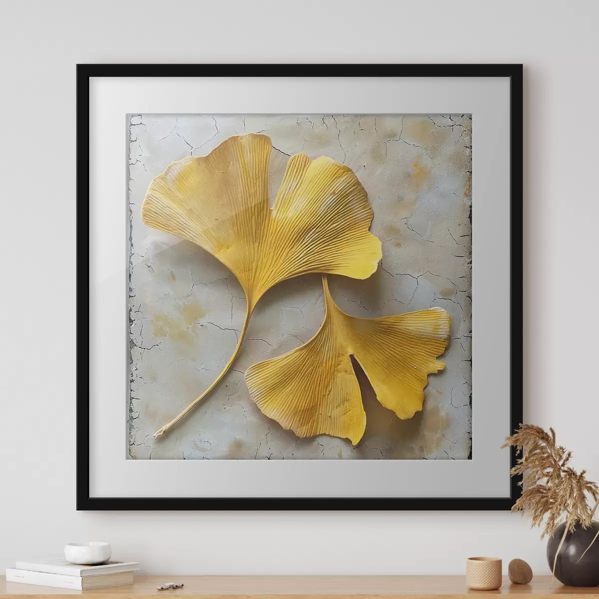 Poster Feuilles de ginkgo f40767