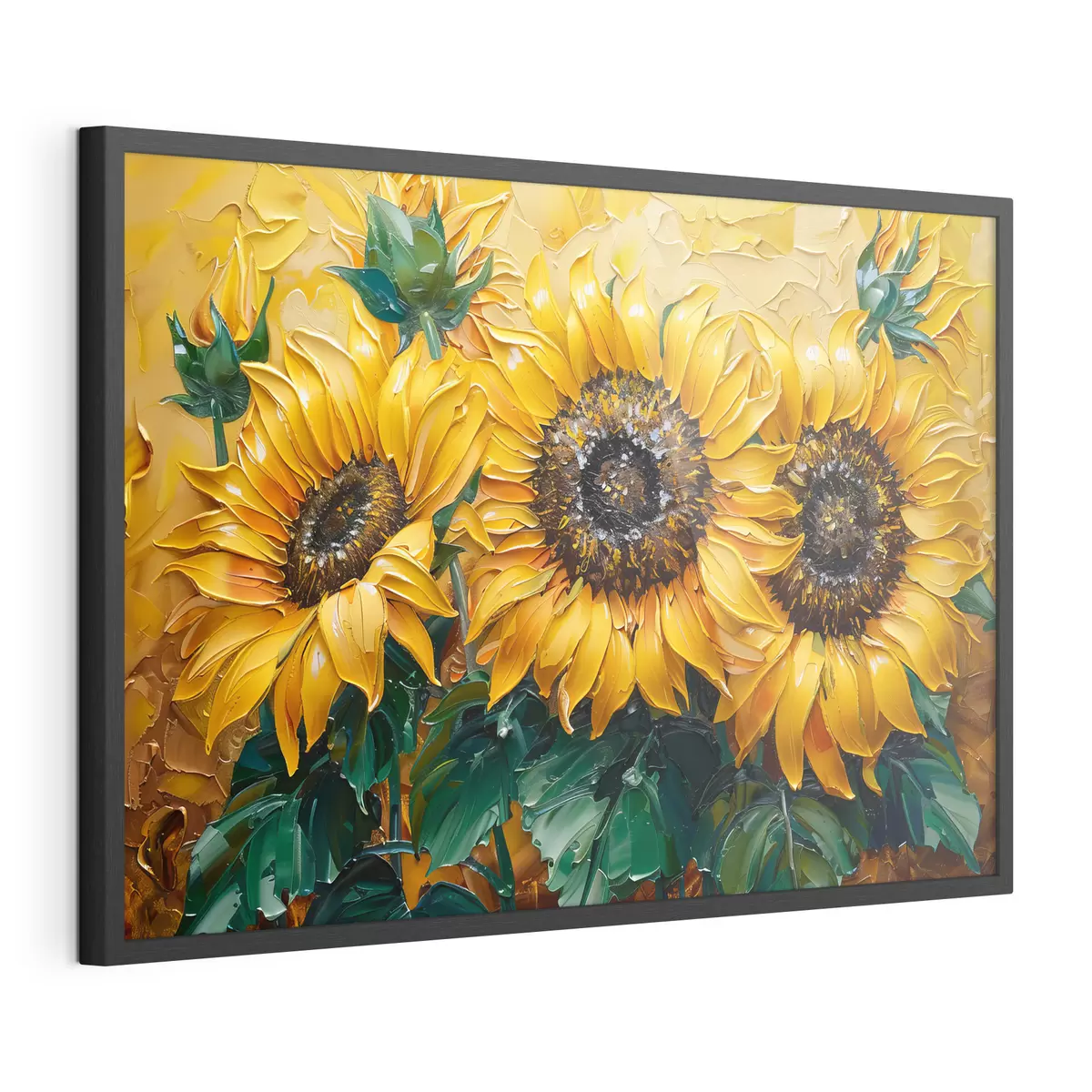 Poster Le sourire des tournesols f40787