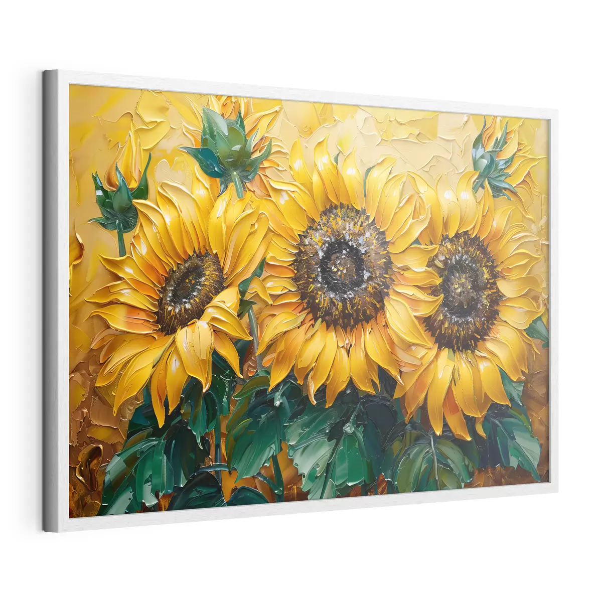 Poster Le sourire des tournesols f40787