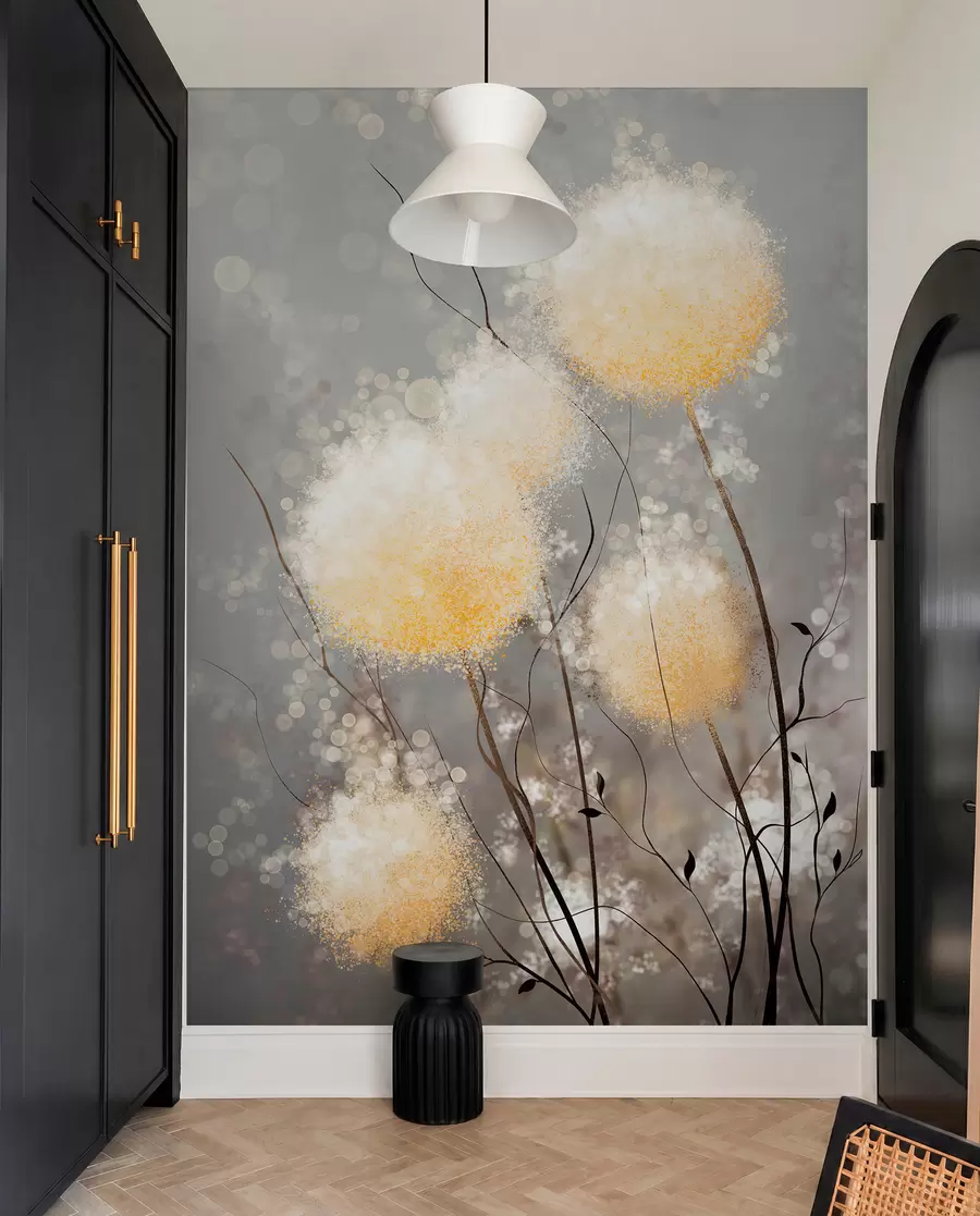 Papier peint Fleur de pissenlit féerique u33910