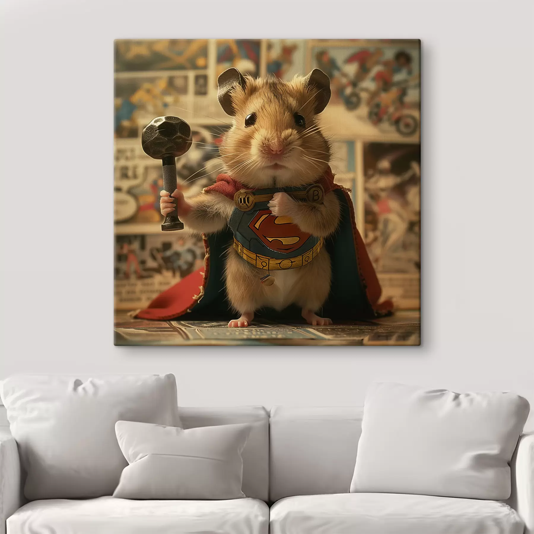 Tableau Hamster fort s40931