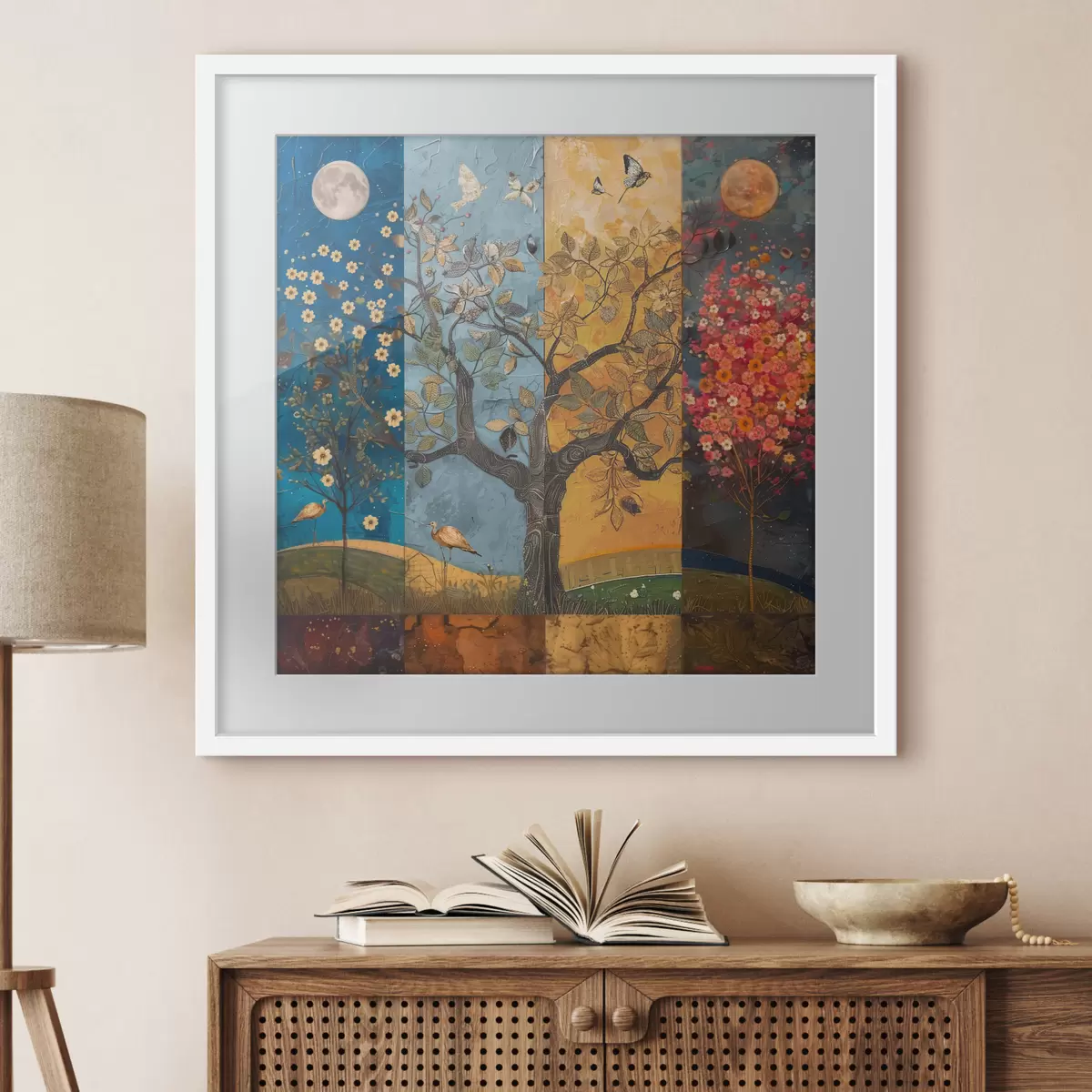 Poster L’arbre des saisons f40921