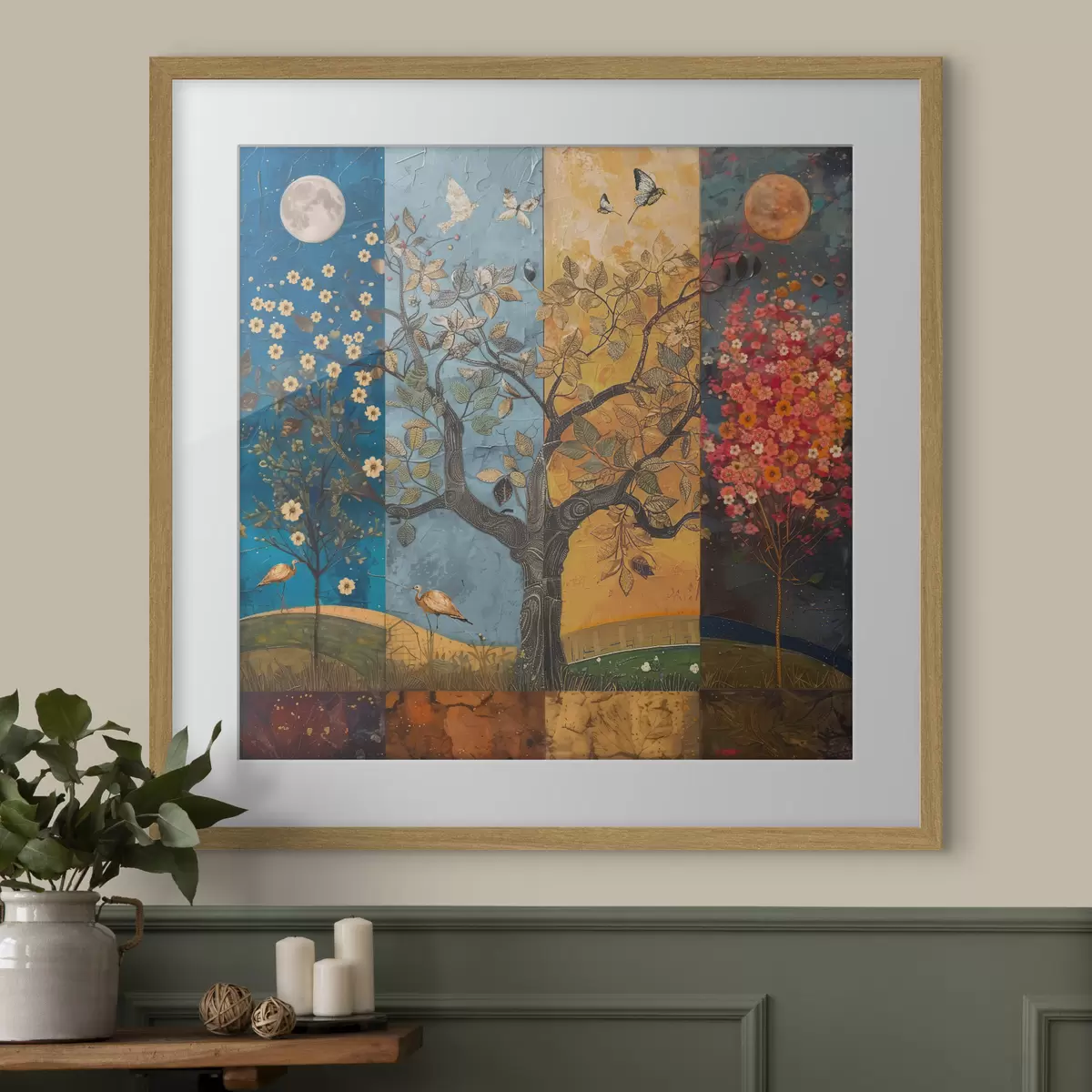 Poster L’arbre des saisons f40921