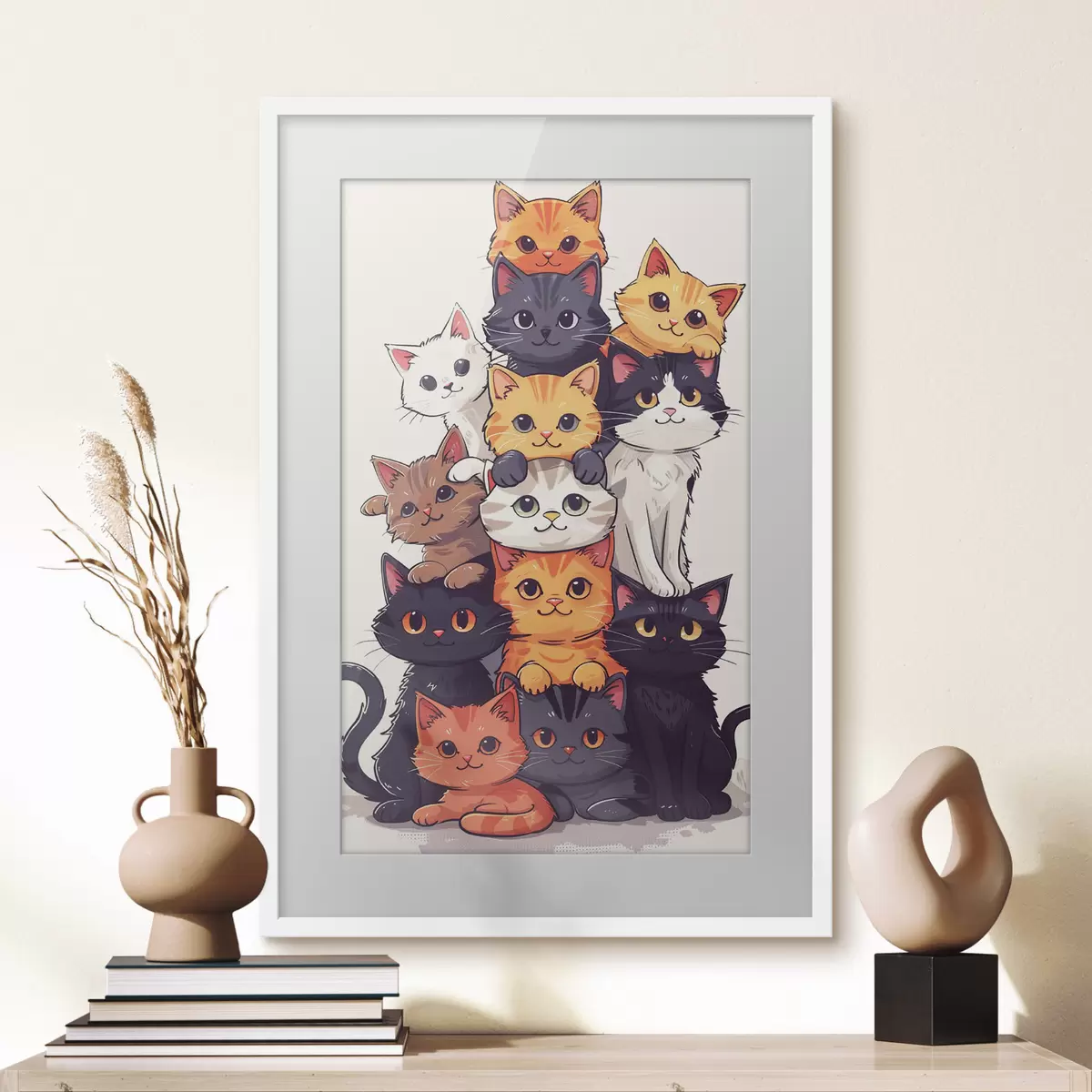 Poster Chats mignons f40924