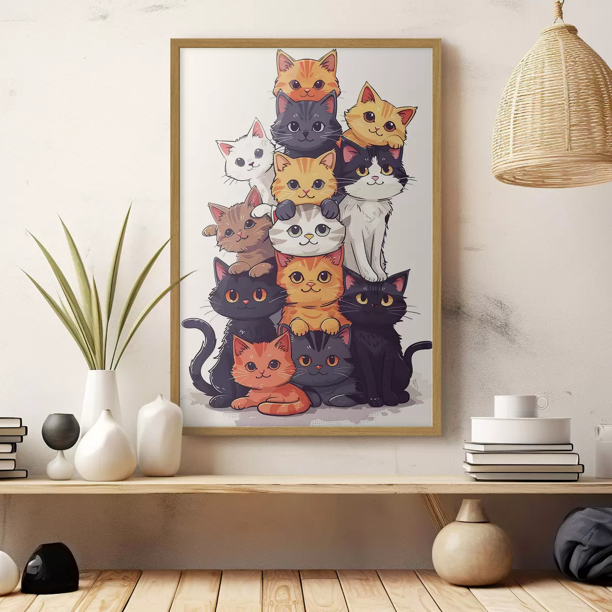 Poster Chats mignons f40924