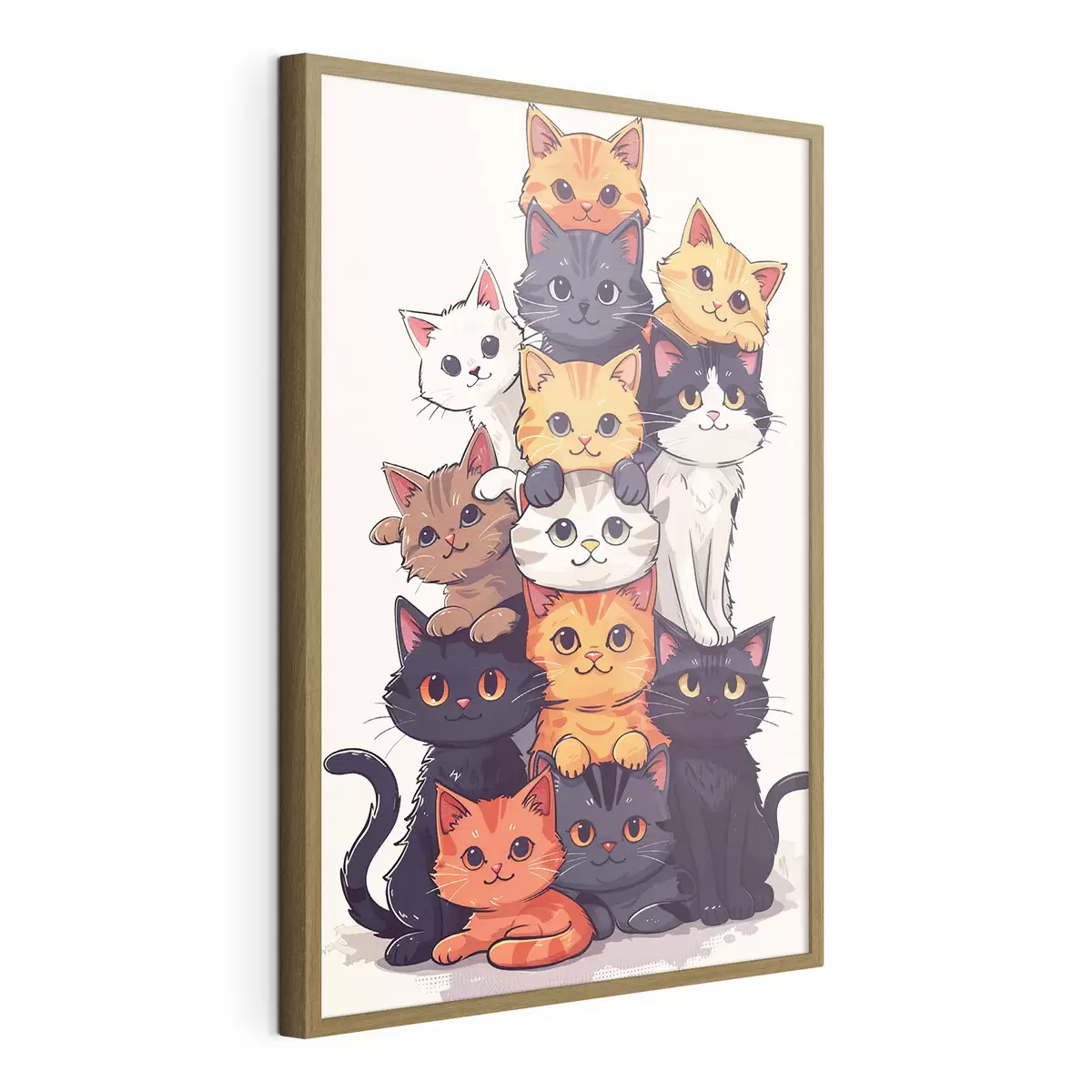 Poster Chats mignons f40924