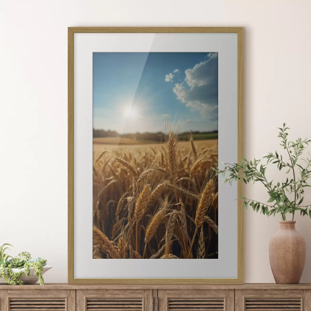Poster Champ de blé f40877