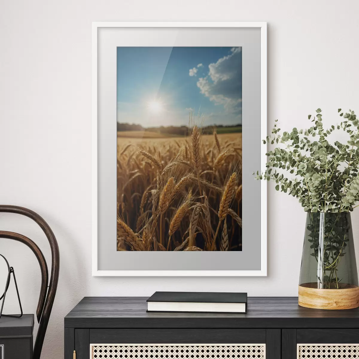 Poster Champ de blé f40877