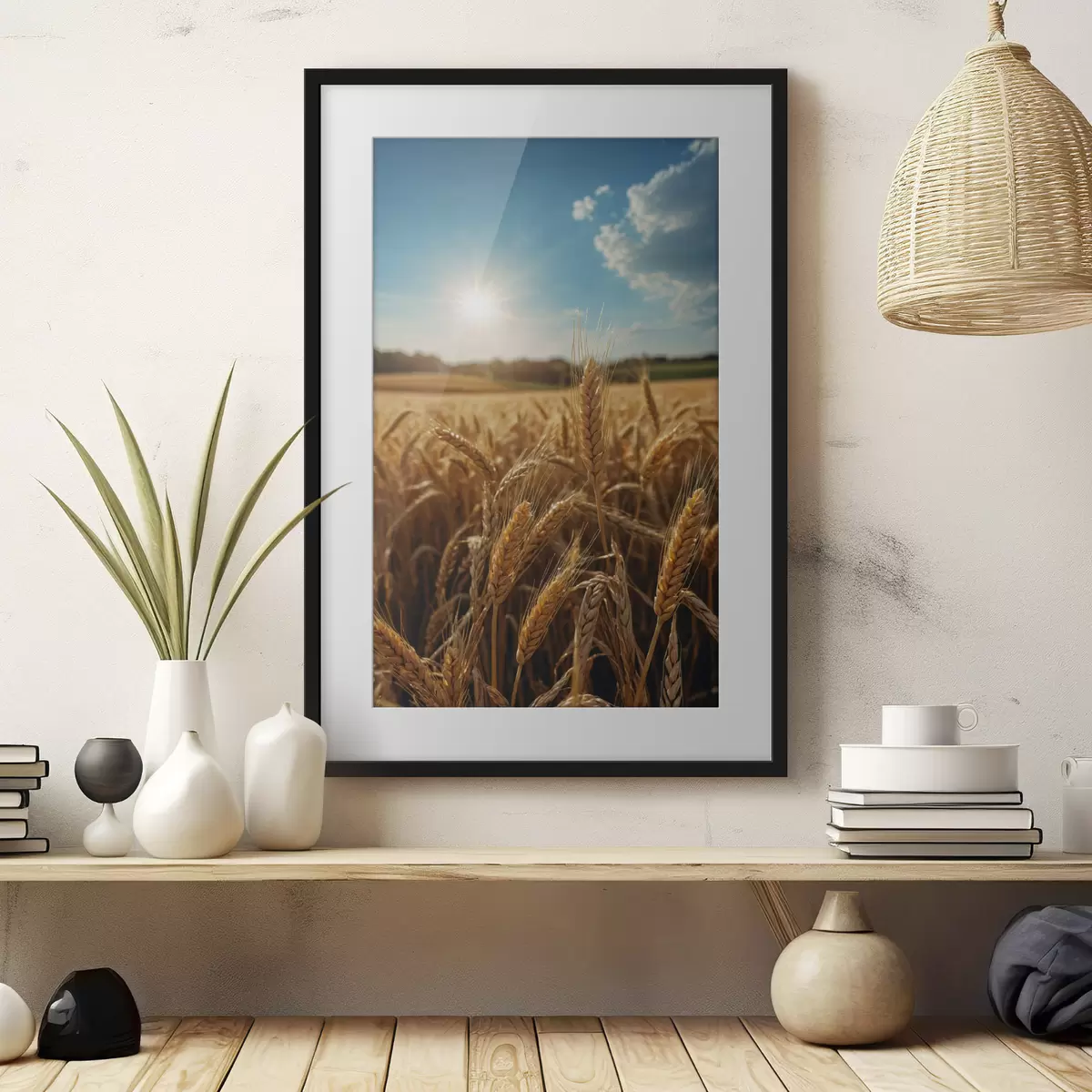Poster Champ de blé f40877