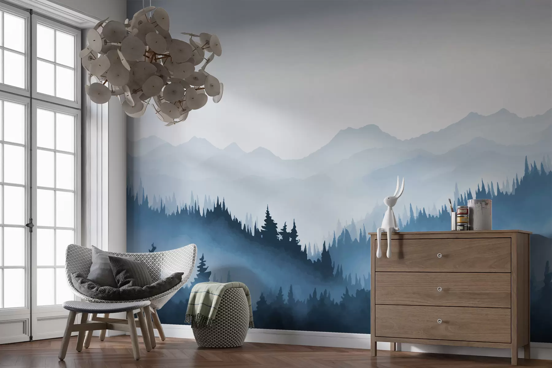Papier peint Montagnes w01747v2