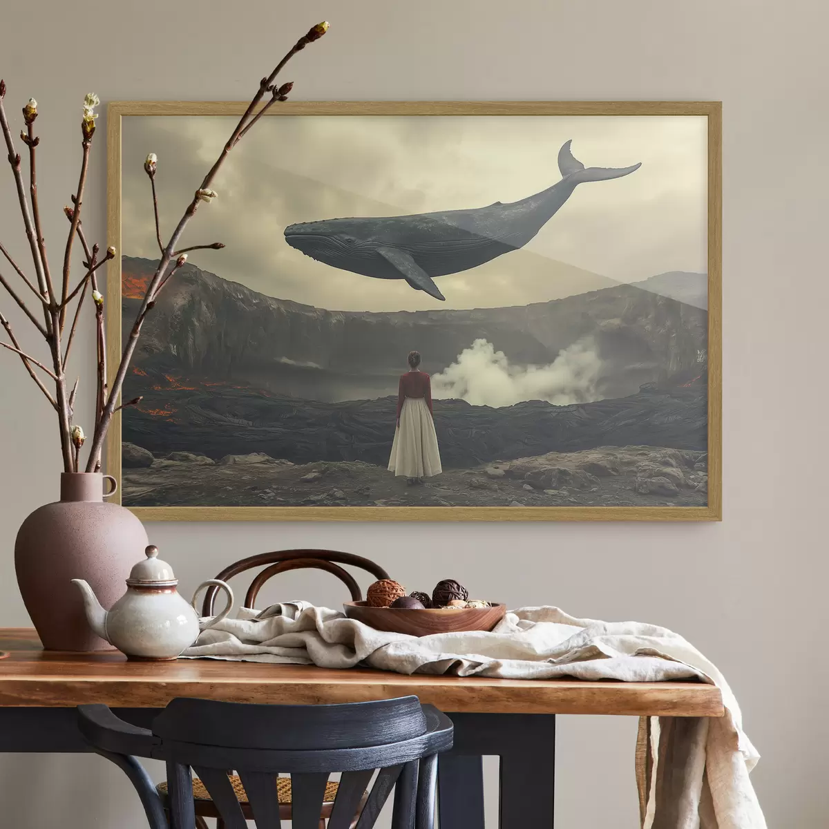 Poster Quand les baleines volent f40986