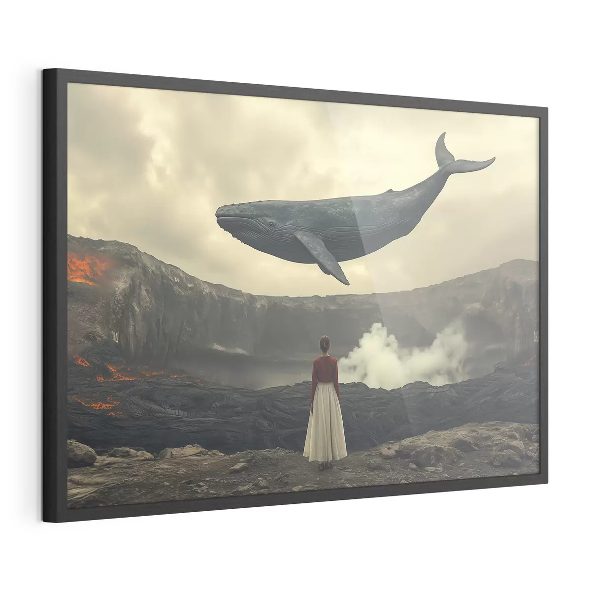 Poster Quand les baleines volent f40986