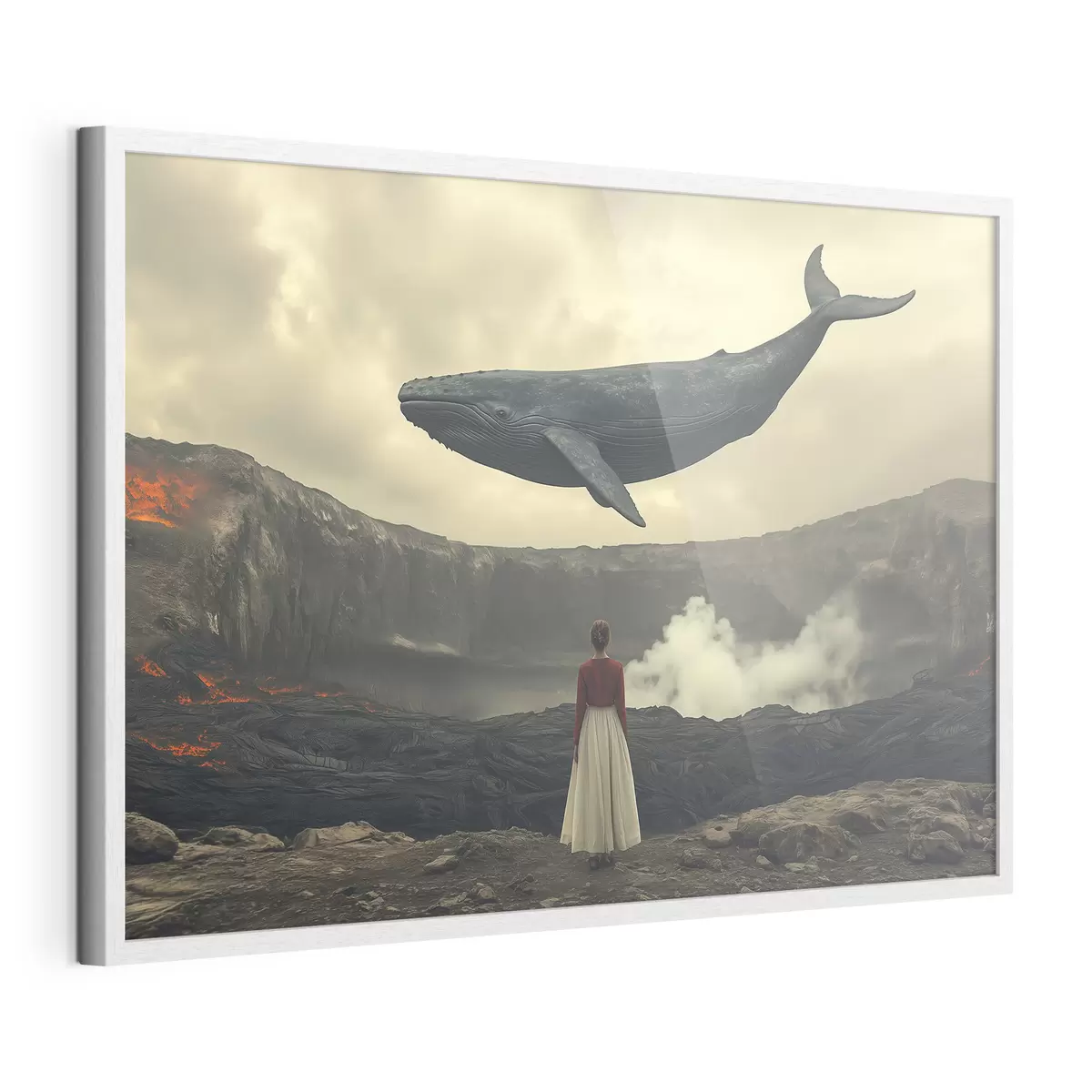 Poster Quand les baleines volent f40986