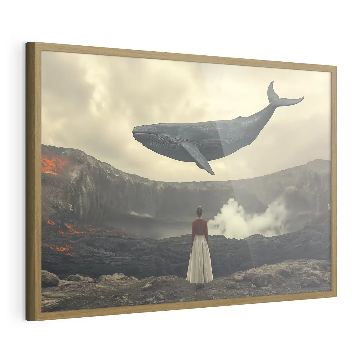 Poster Quand les baleines volent f40986