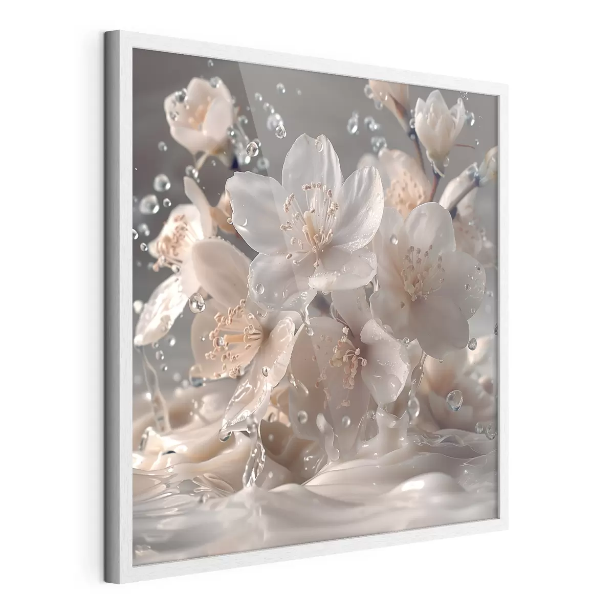 Poster Gouttes sur la tendresse f41003