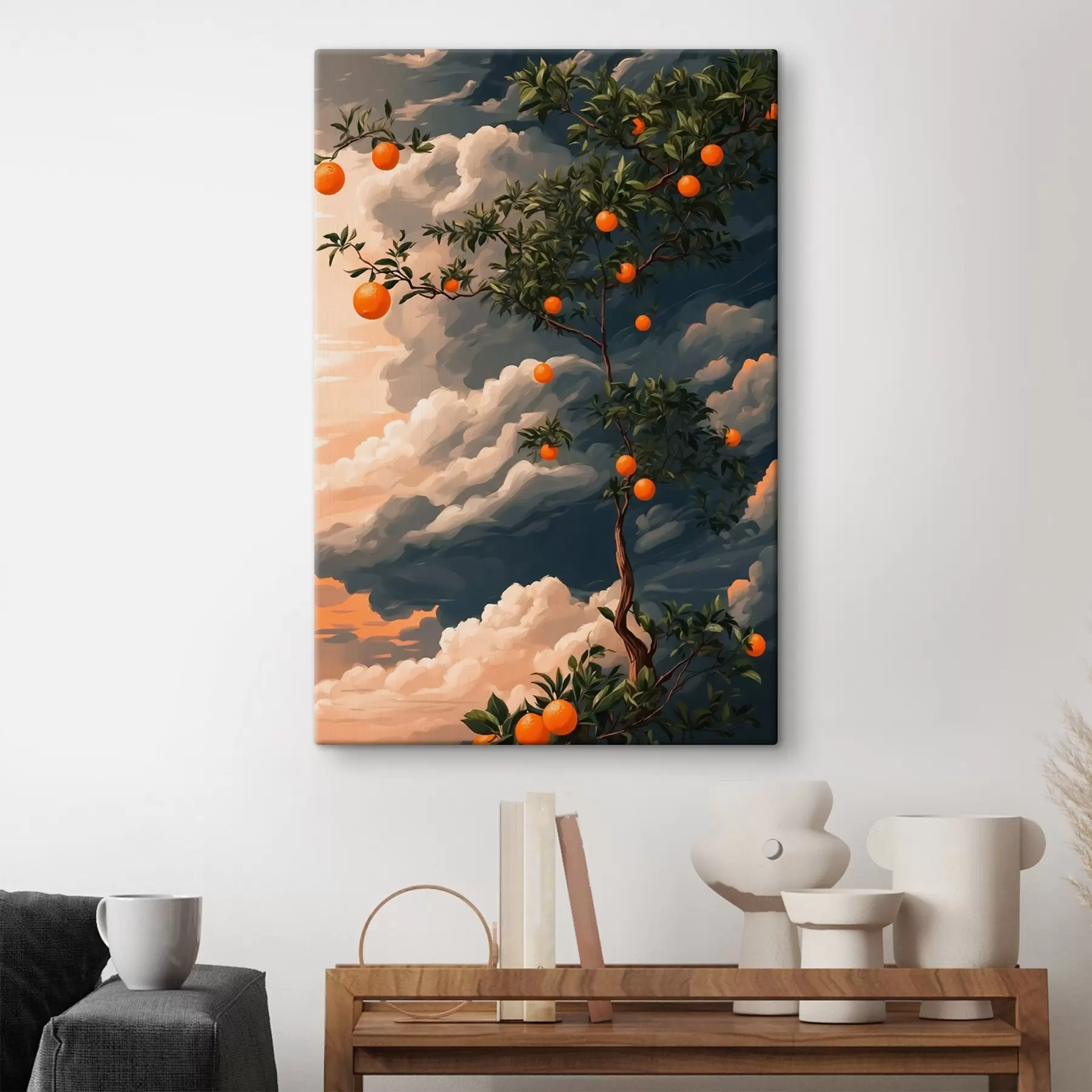 Tableau Branche d'oranger en graphique vectoriel s41033