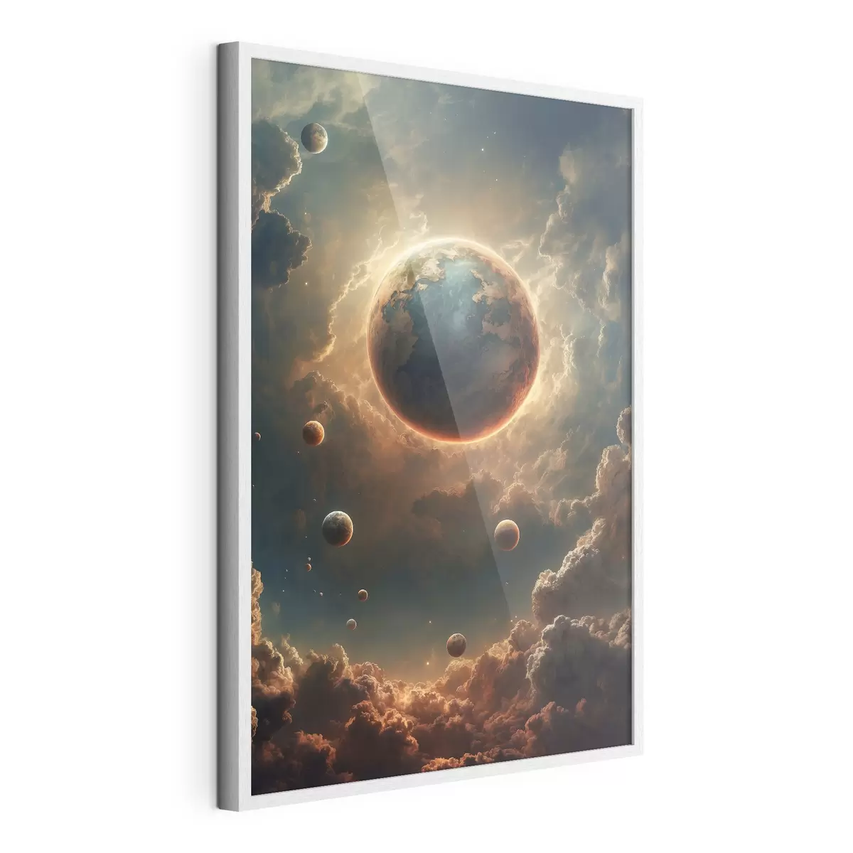 Poster Planète recouvrant le soleil f41034