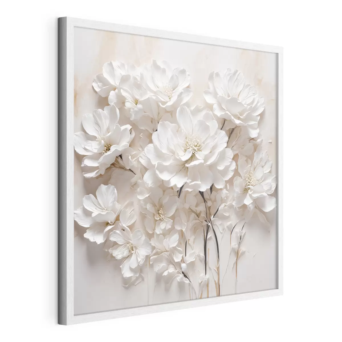 Poster Fleurs sur tiges sombres f41042