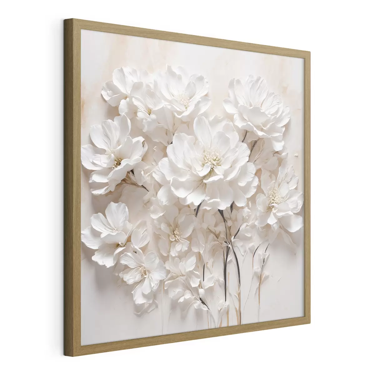 Poster Fleurs sur tiges sombres f41042