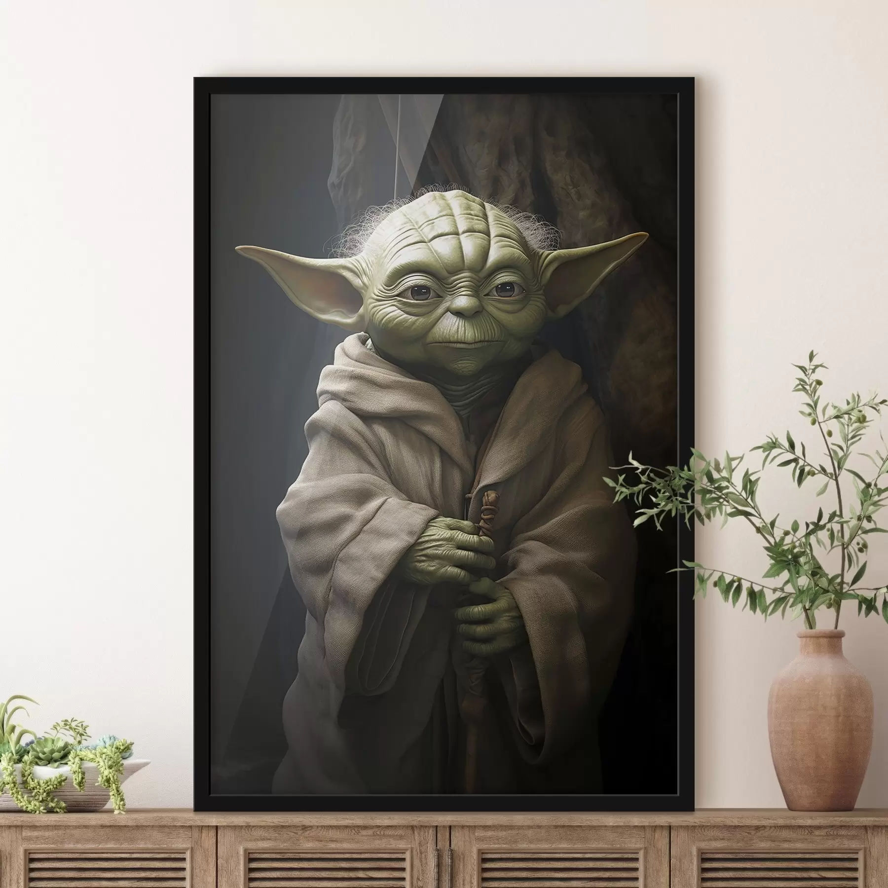 Papier peint Yoda f41122