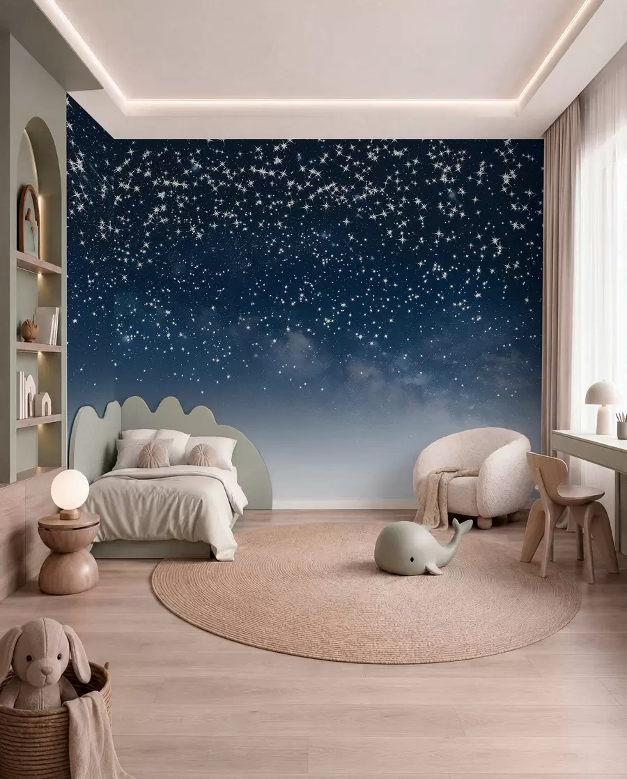 Papier peint Pluie d’étoiles w01797v1