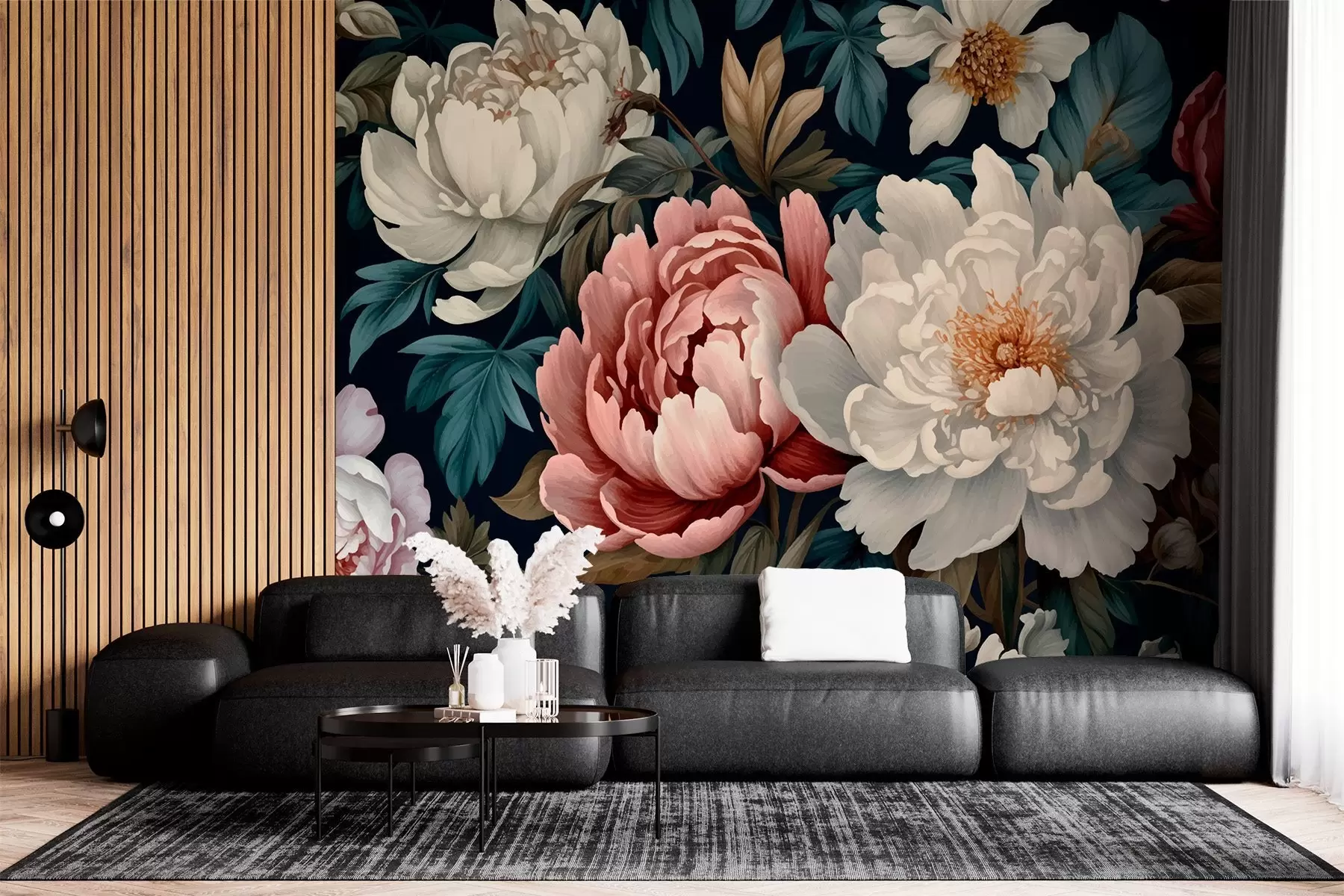 Papier peint Pivoines w01845