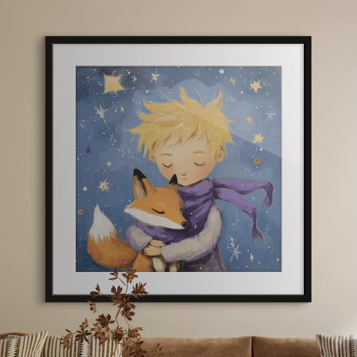 Poster Le prince et le renard f41347