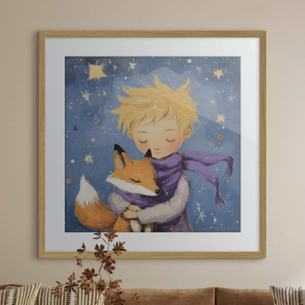 Poster Le prince et le renard f41347