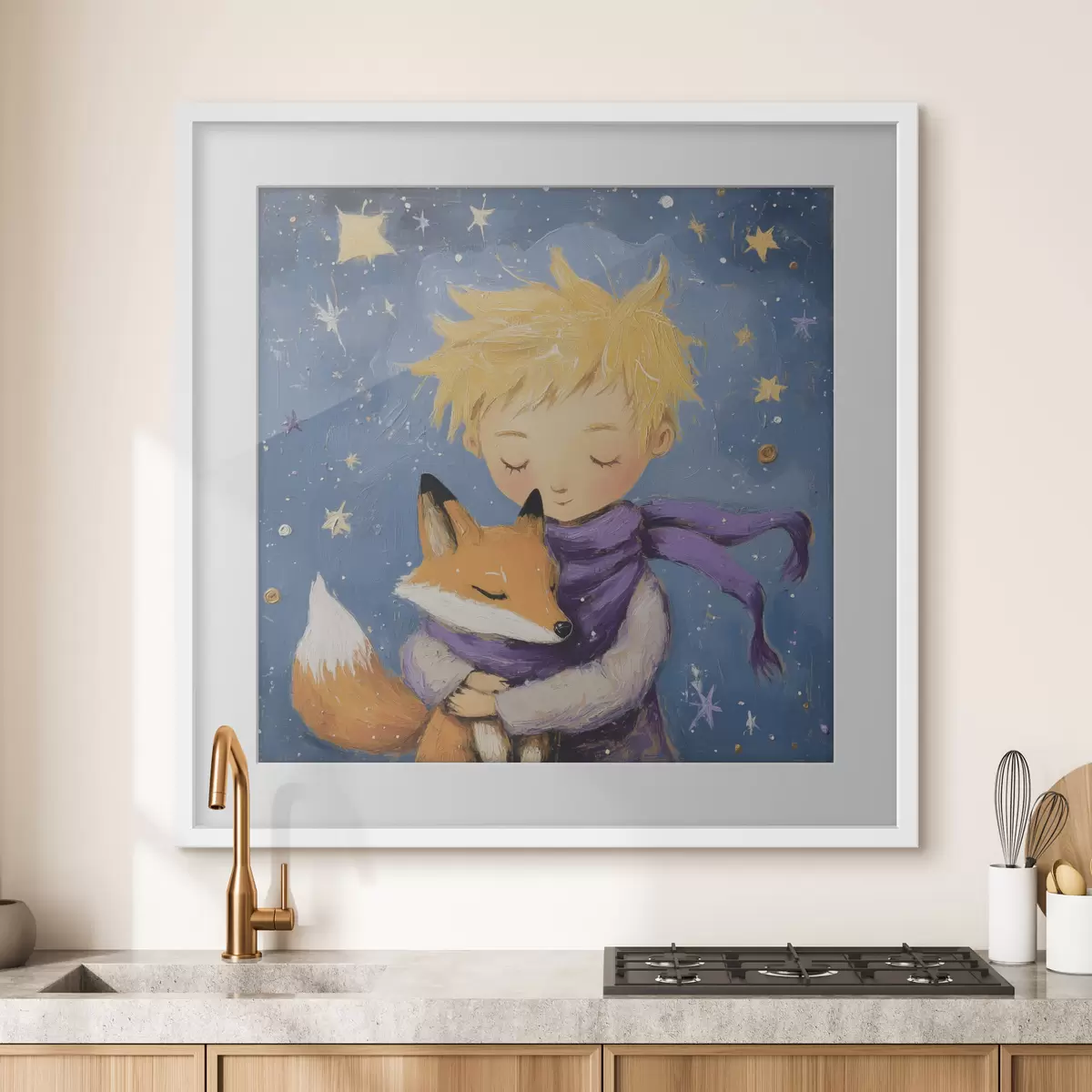 Poster Le prince et le renard f41347