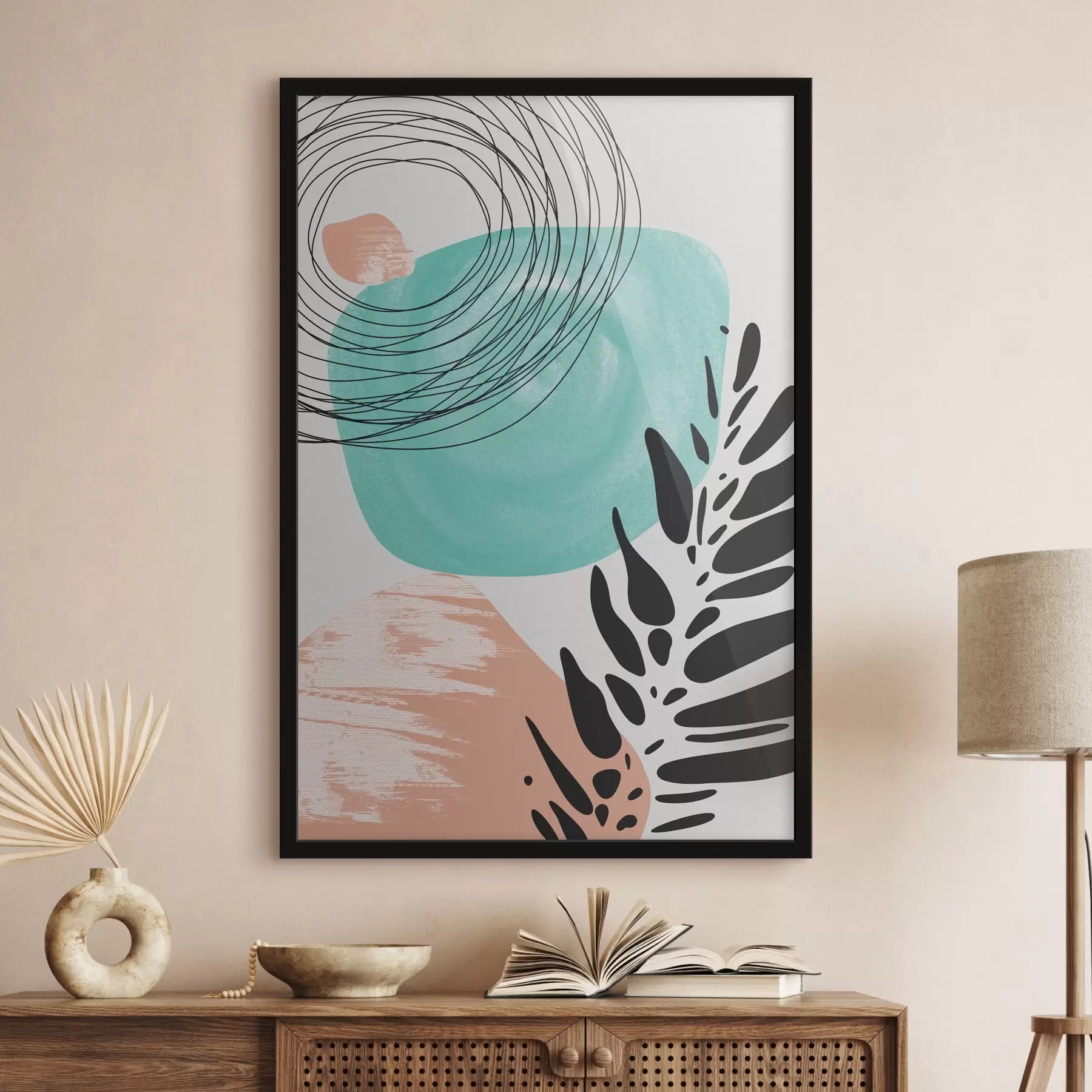 Papier peint Gros plan sur une peinture f38285