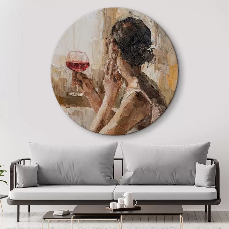 Papier peint Robe, peinture et art r34590