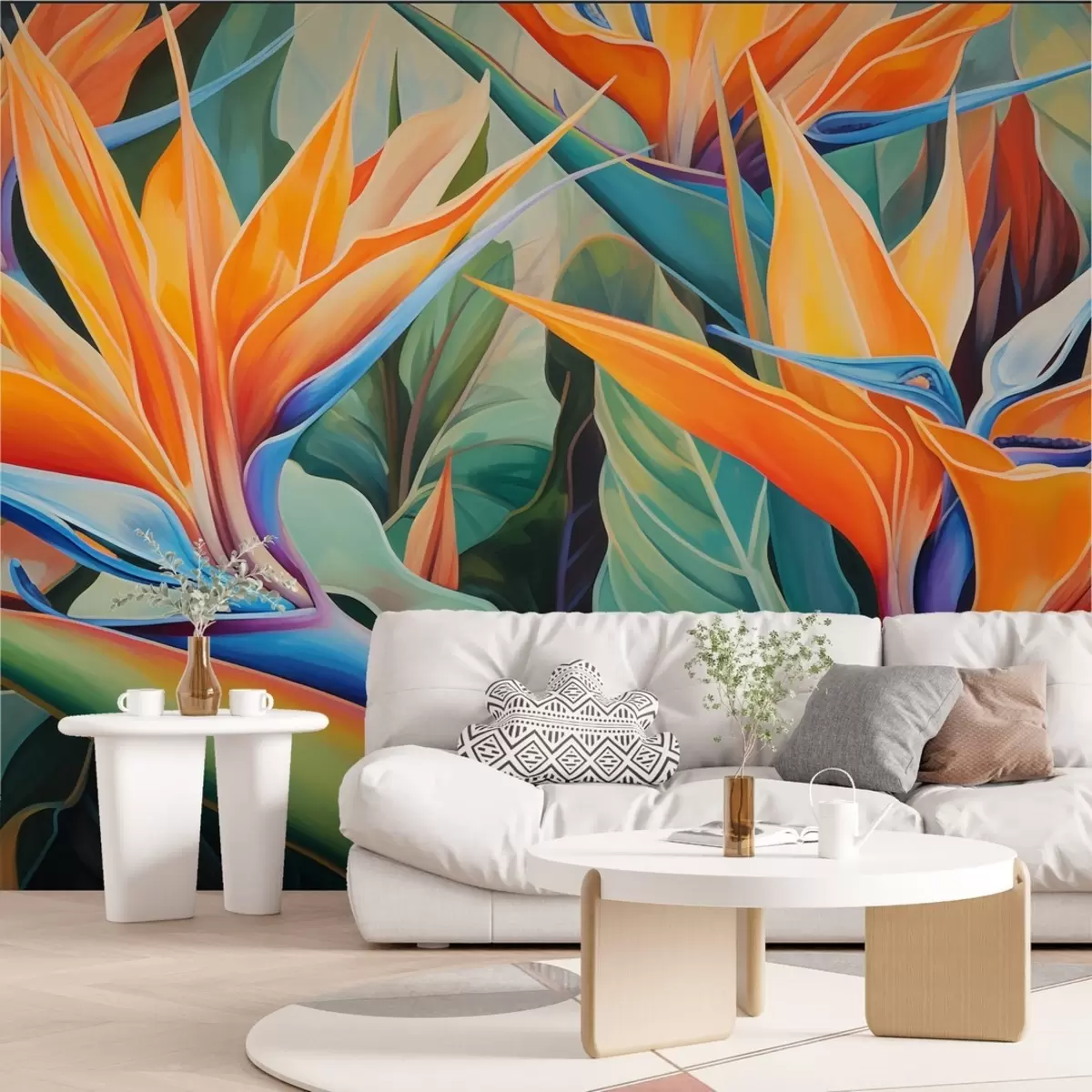 Papier peint Ambiance tropicale w01987