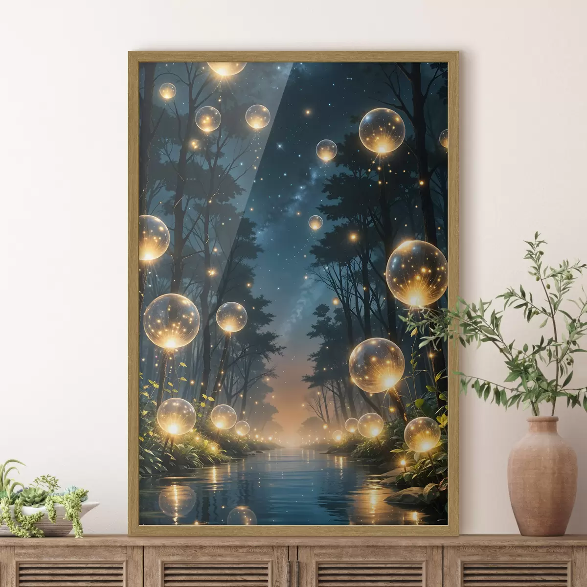 Poster Forêt et mystère f41259