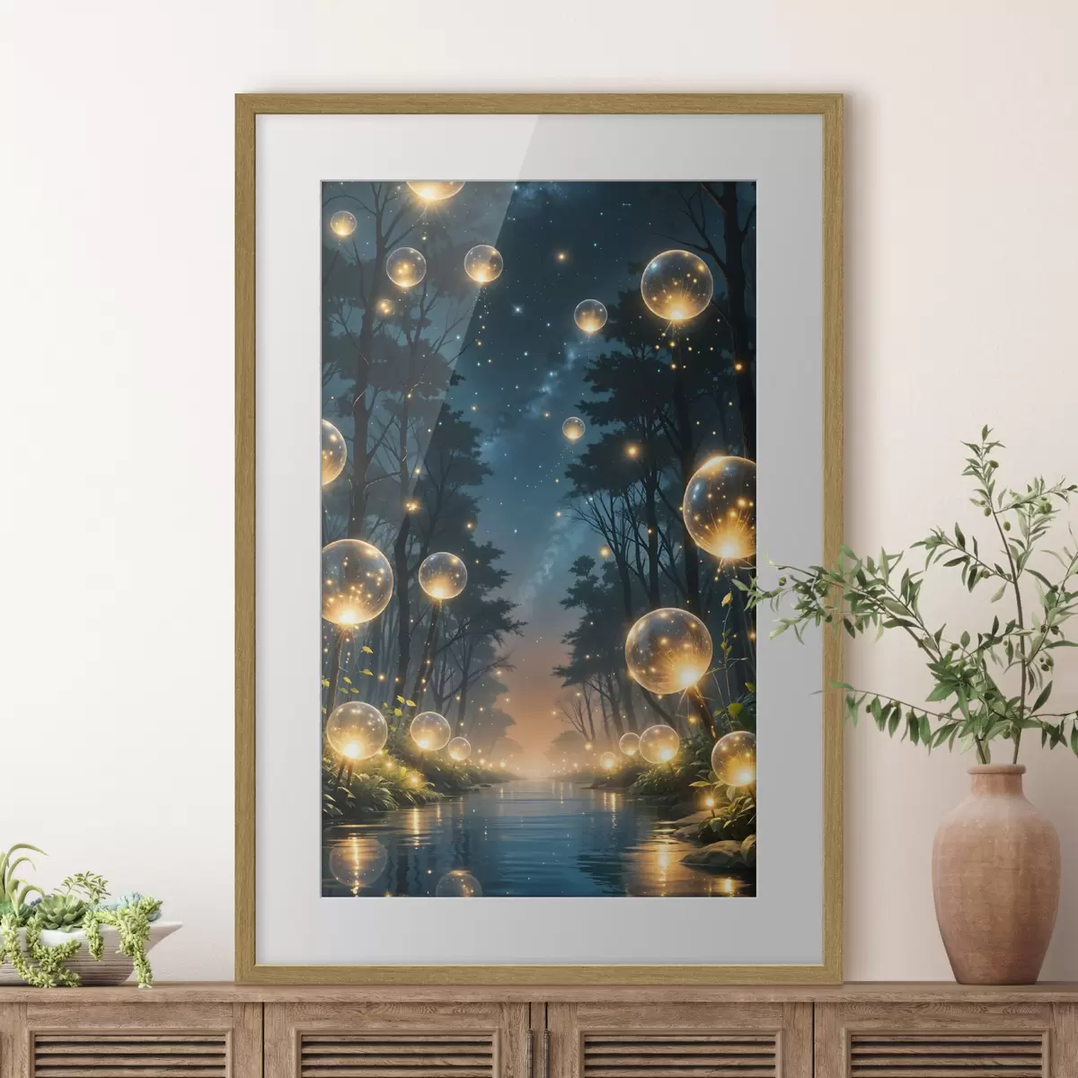 Poster Forêt et mystère f41259